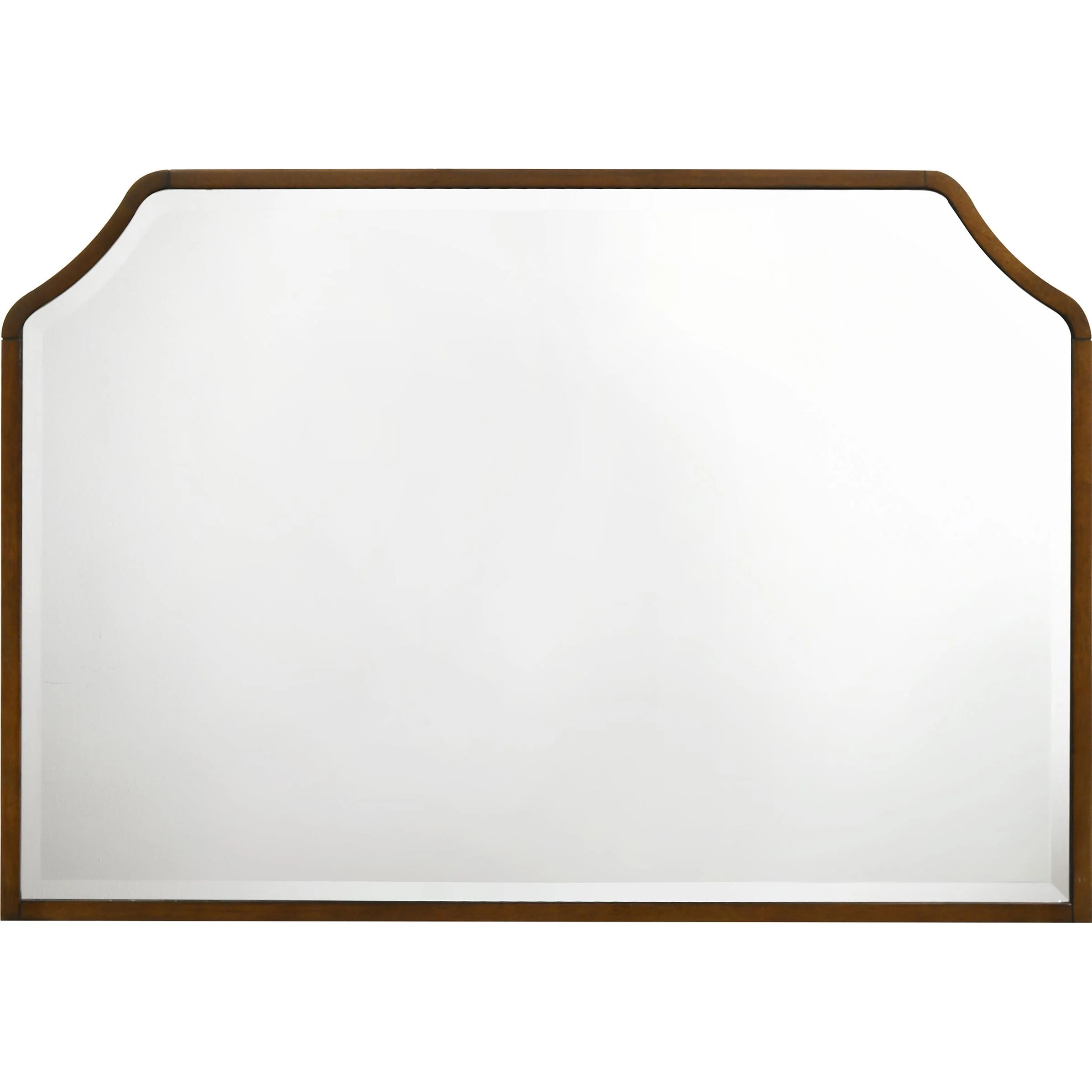 Coaster Furniture Garland 205304 Dresser Mirror - Brown Cherry - Image 2