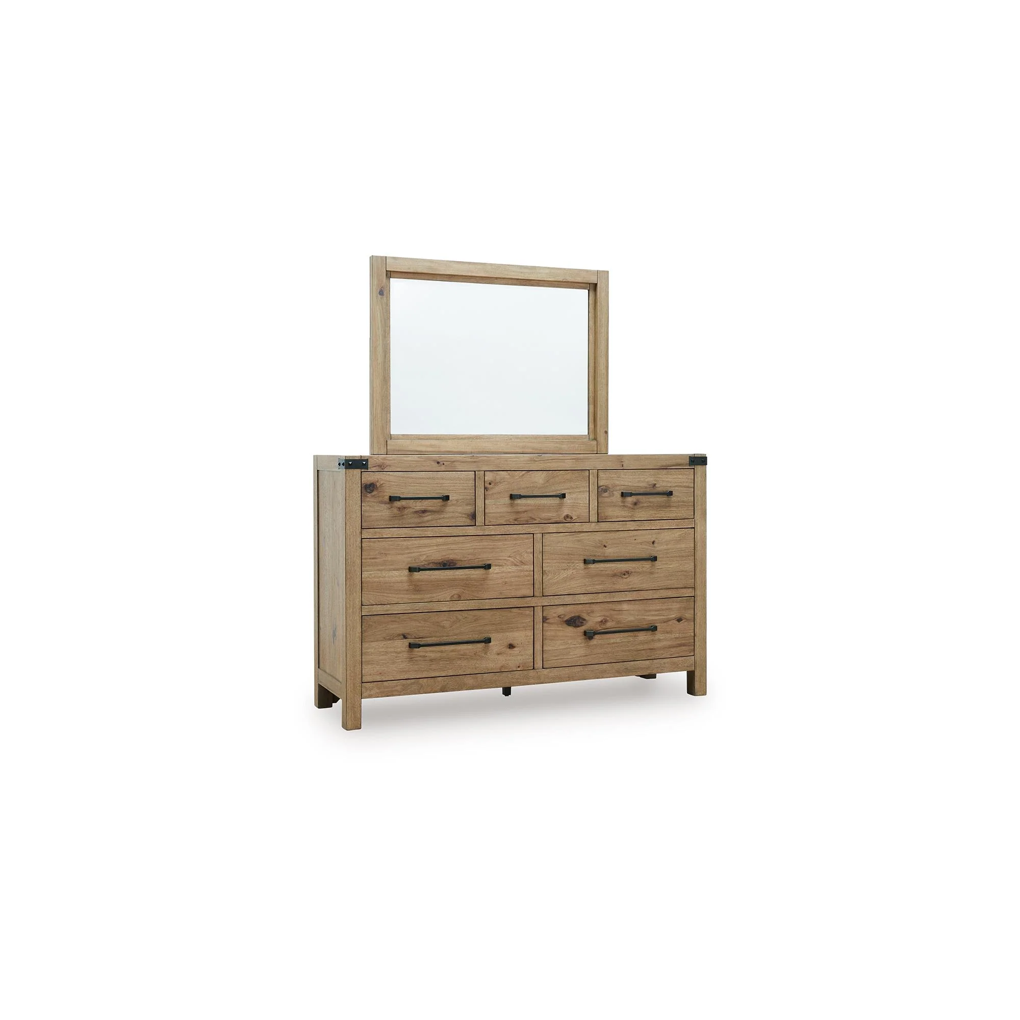 Benchcraft Ridgester B858B1 Dresser and Mirror - Image 1