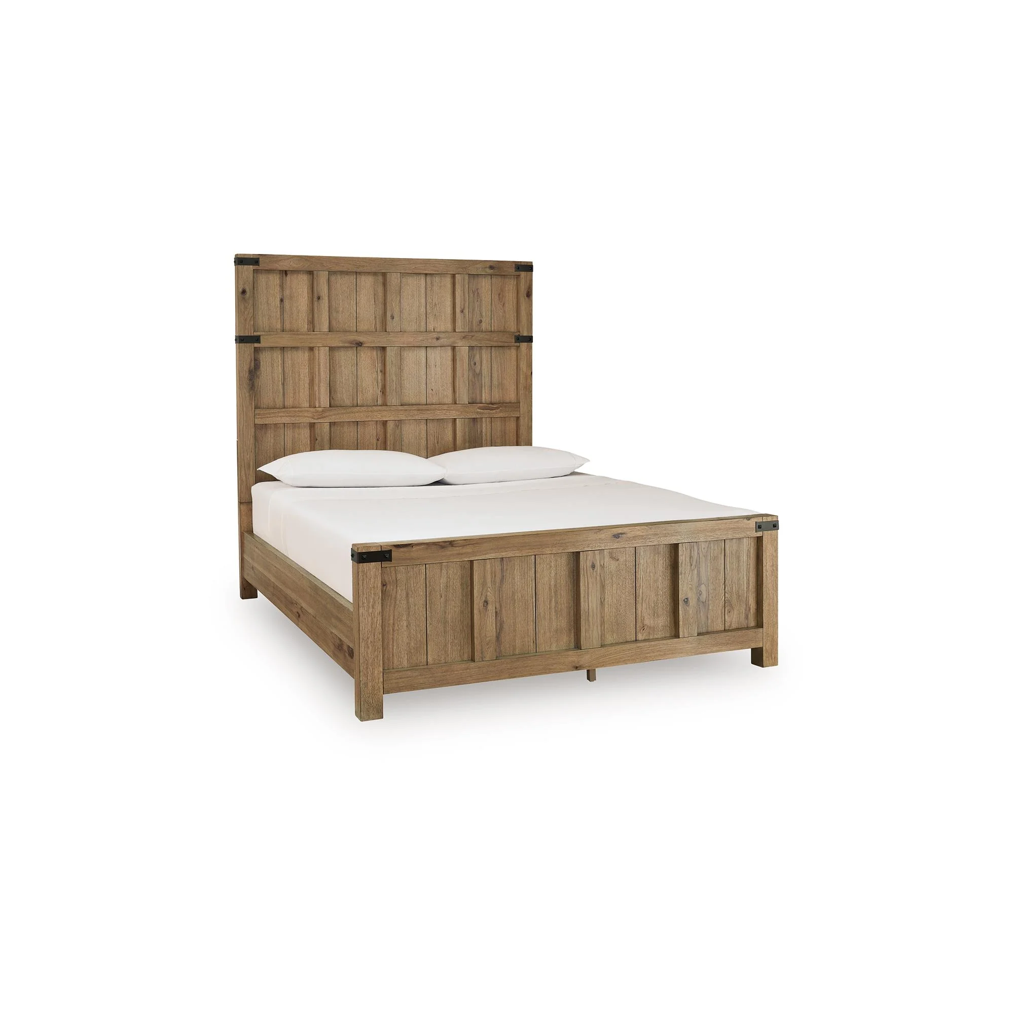 Benchcraft Ridgester B858B2 Queen Panel Bed - Image 1