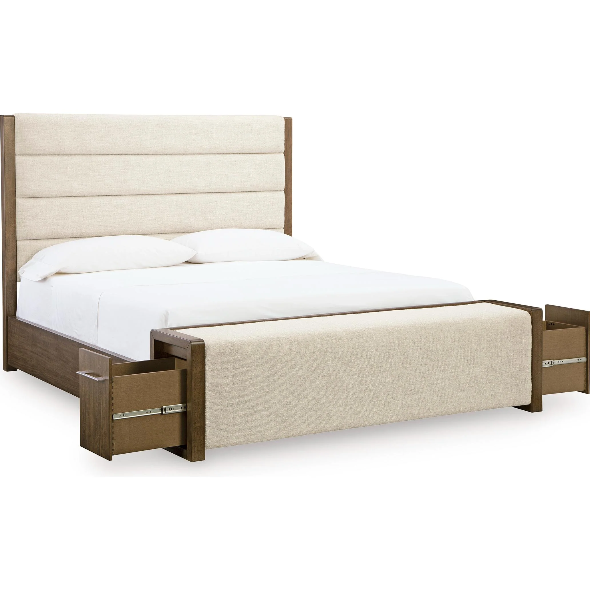 Benchcraft Marxmore B863B5 California King Upholstered Storage Bed - Image 2