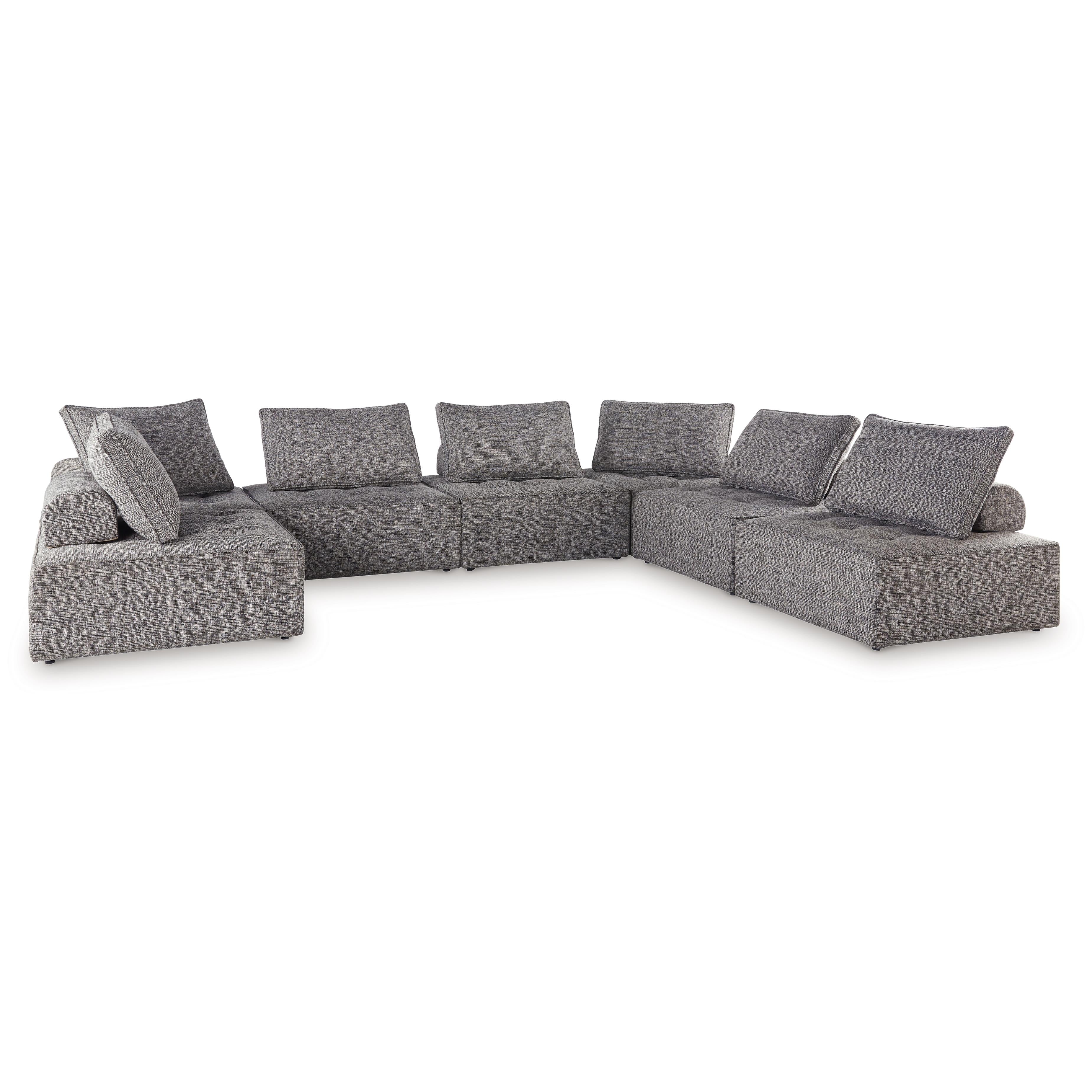 Signature Design by Ashley Bree Zee P160P2 7 pc Outdoor Sectional
