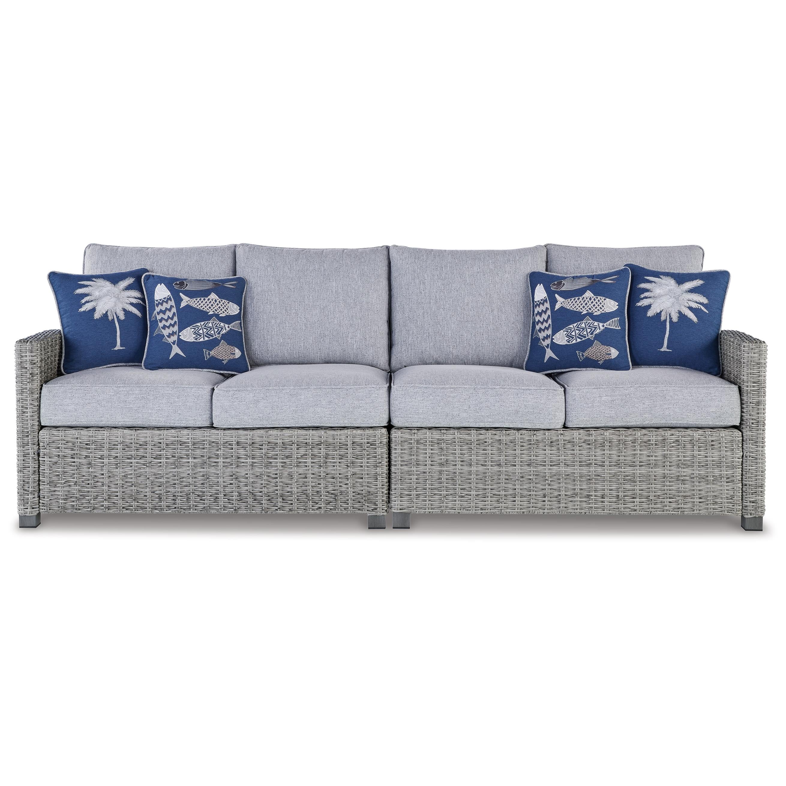 Signature Design by Ashley Naples Beach P439-854 RAF/LAF Loveseat with Cushion - Image 2