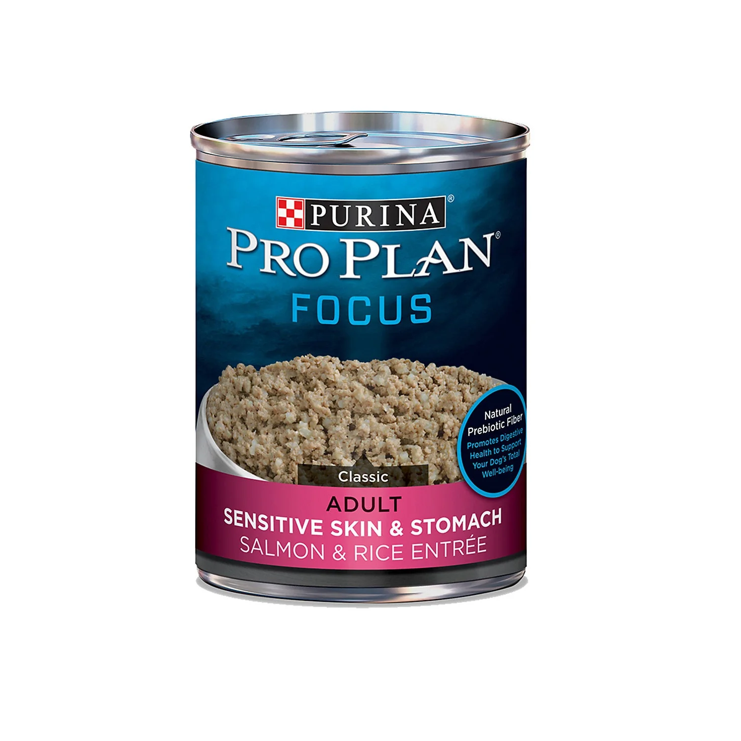 Purina Pro Plan Dog Food, Can, Sensitive Skin & Stomach Salmon & Rice, 13oz. - Image 1