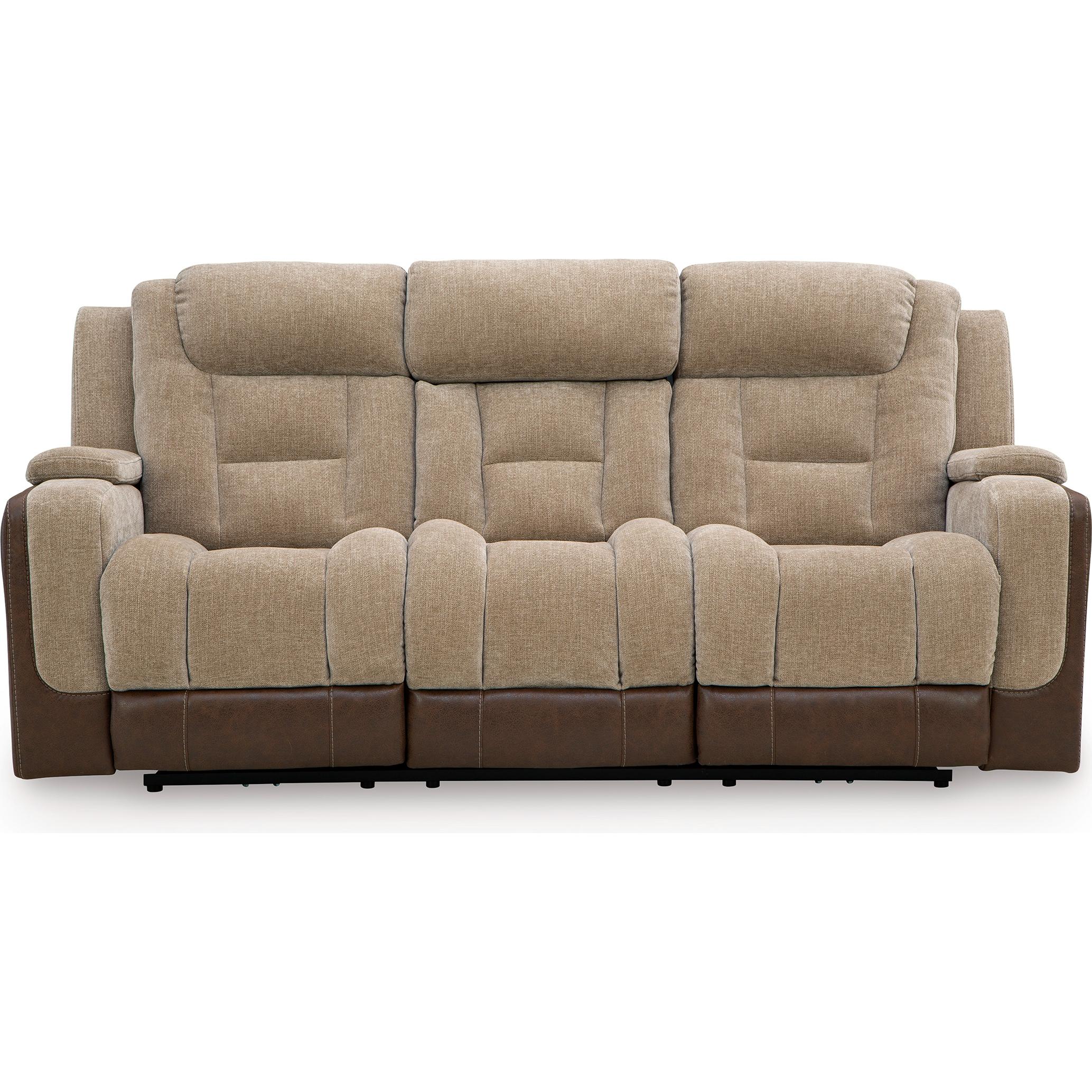Signature Design by Ashley Mixed Motion PC8350415 Power Reclining Sofa with Adjustable Headrest - Image 3
