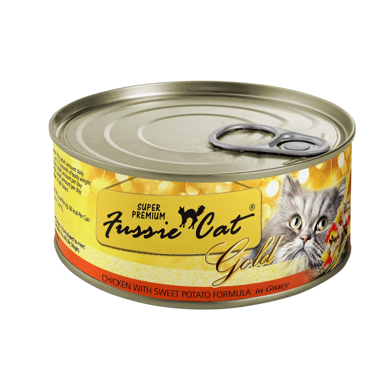 Fussie Cat Super Premium Chicken & Sweet Potato Can 2.8oz - Image 1