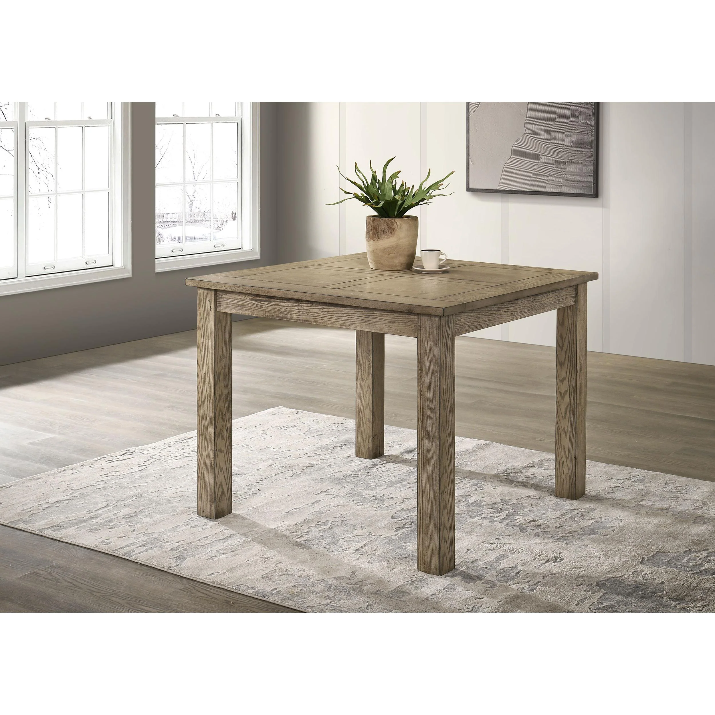 Coaster Furniture Square Cardova Counter Height Dining Table 192928 - Image 2