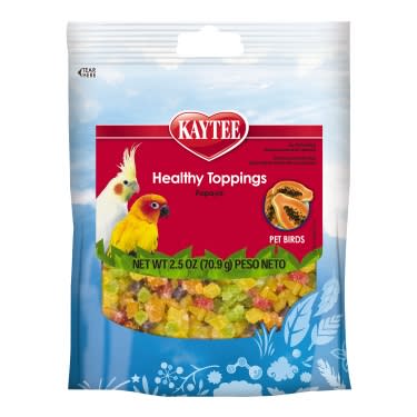 Kaytee Fiesta Healthy Toppings Papaya Bird Treats  2.5 Oz - Image 1