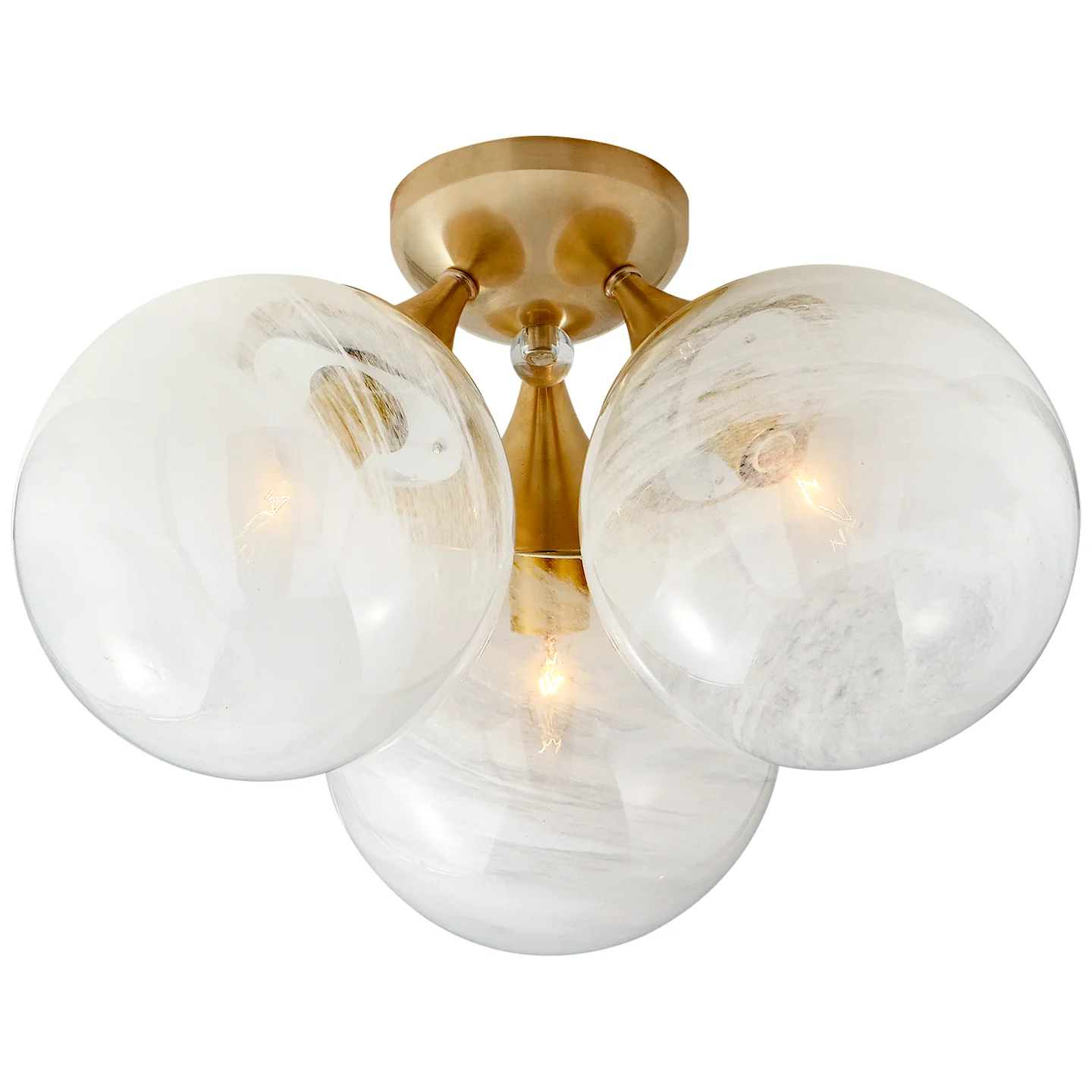 Cristol Three Light Flush Mount - Image 3