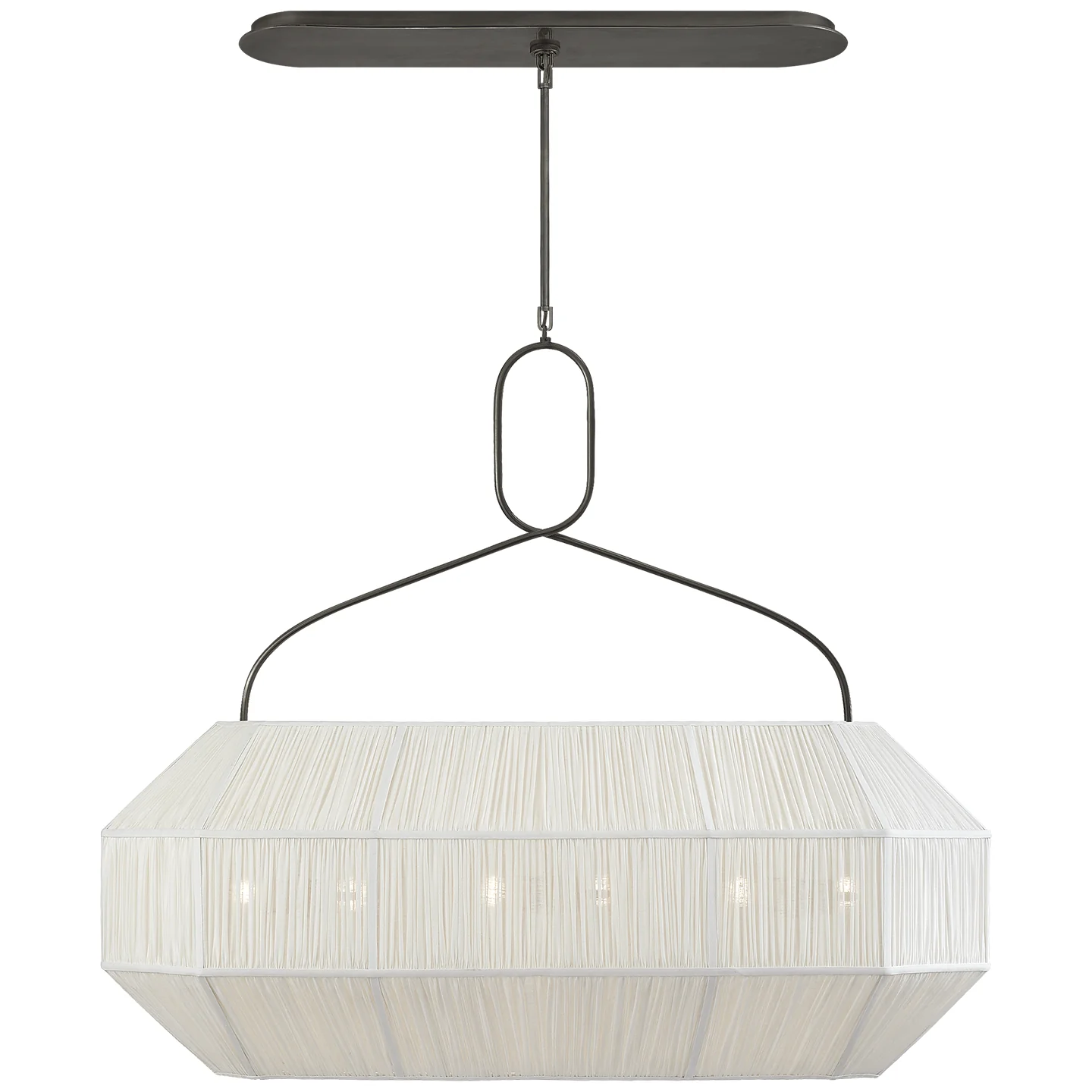 Forza Six Light Linear Chandelier - Image 2