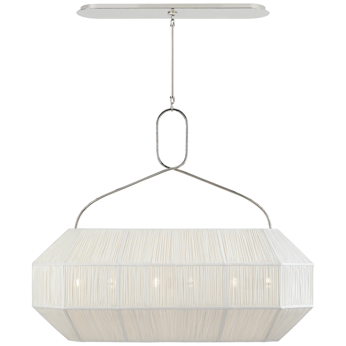 Forza Six Light Linear Chandelier - Image 3
