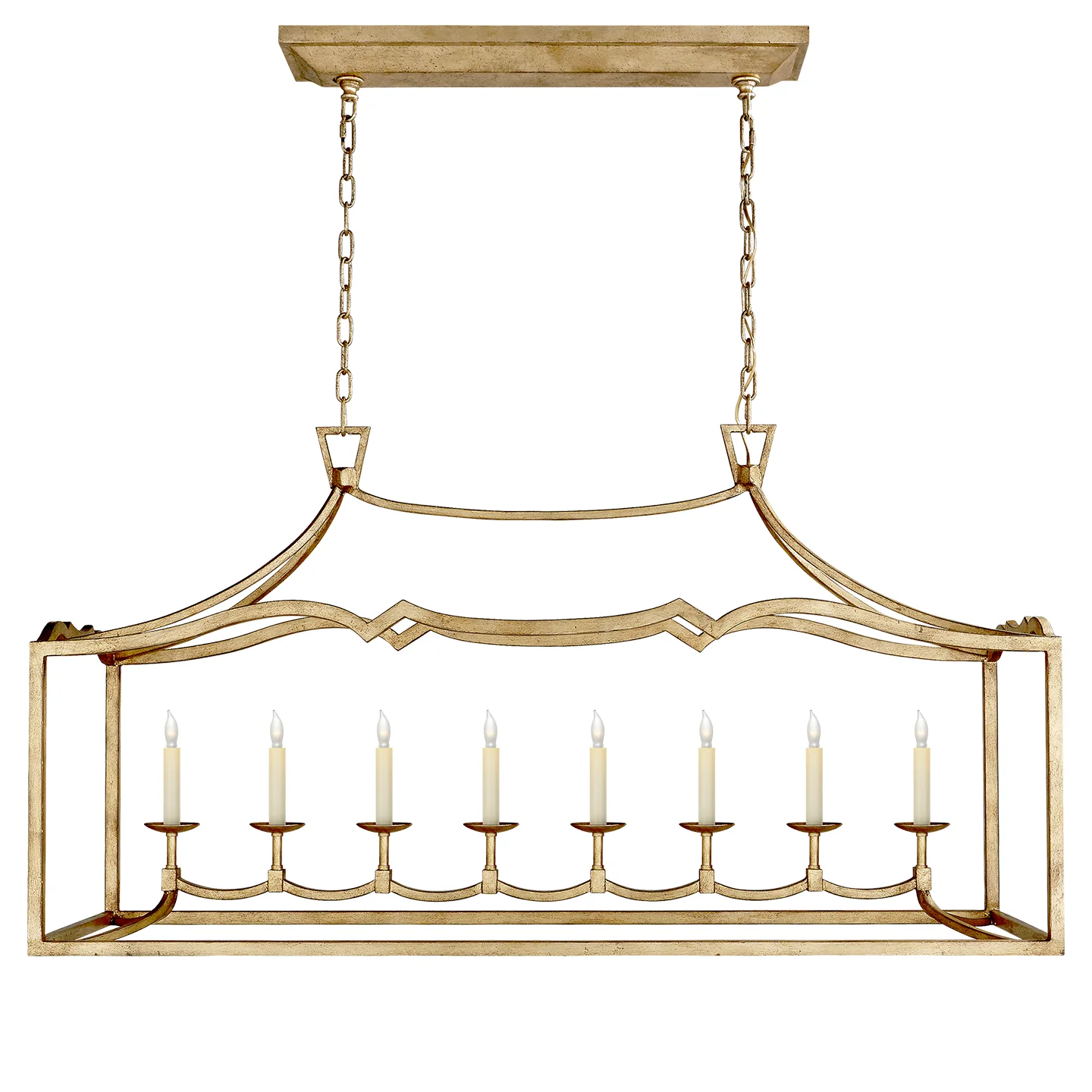 Darlana Fancy Eight Light Linear Pendant - Image 3