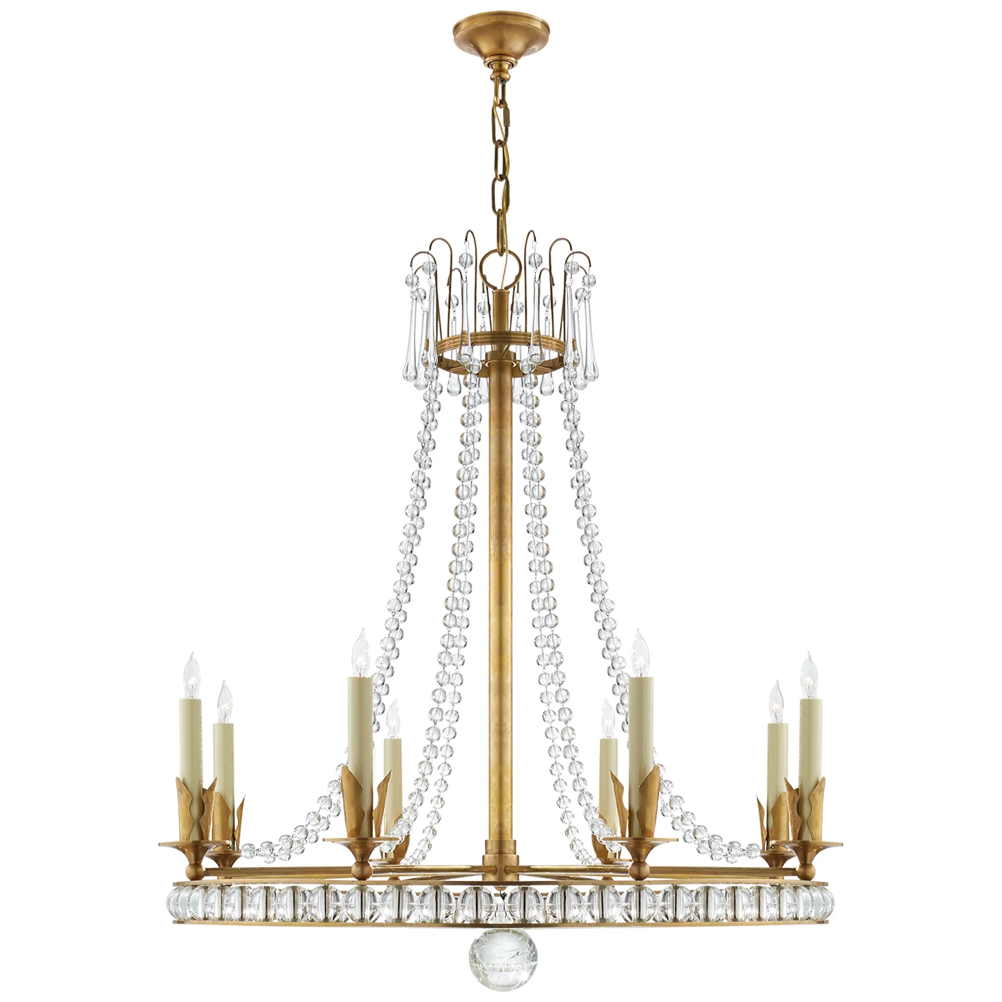 Regency Eight Light Chandelier - Image 3