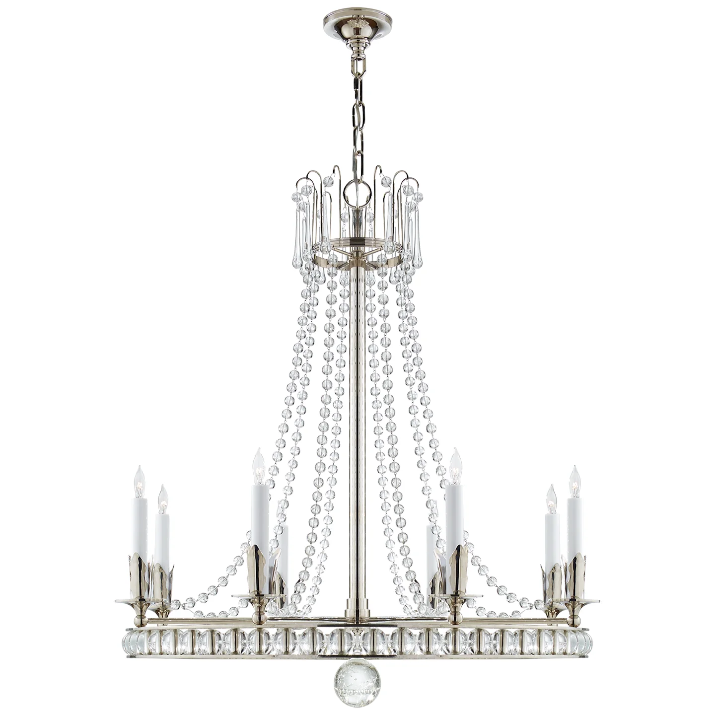 Regency Eight Light Chandelier - Image 2