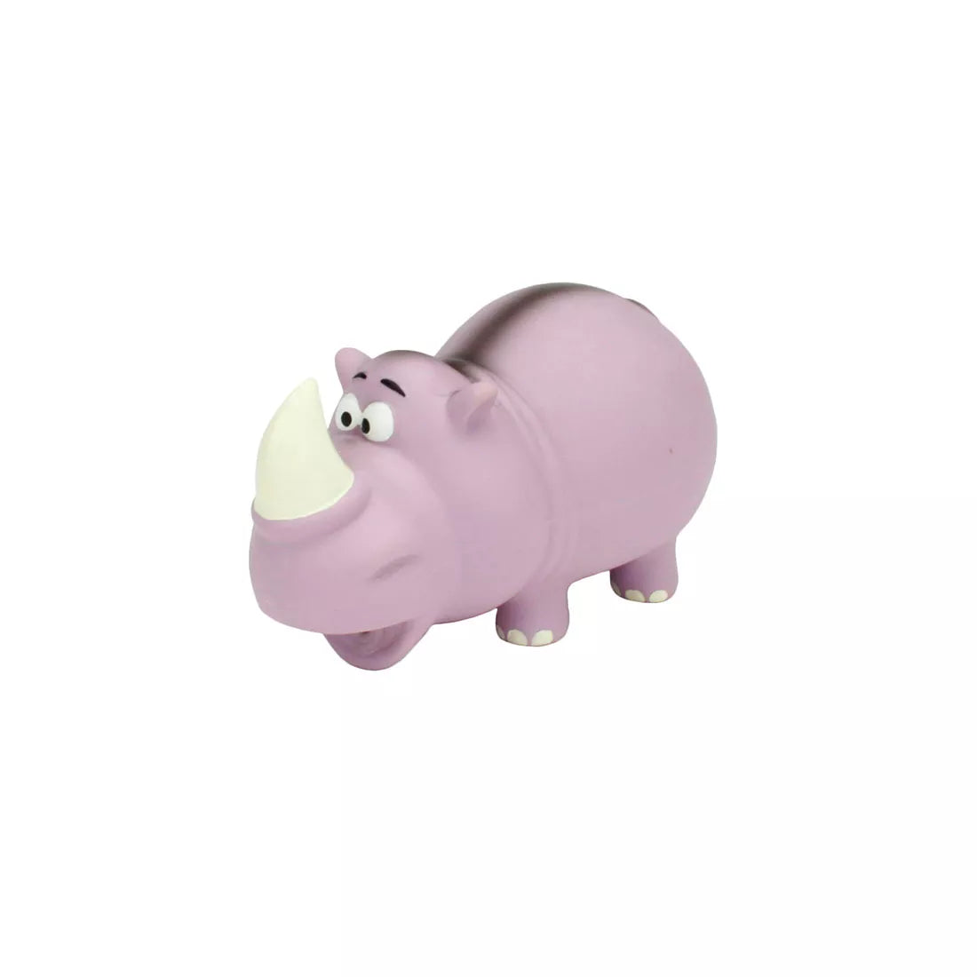 Coastal Rascals Grunt Dog Toy 6.5in Rhino - Image 1