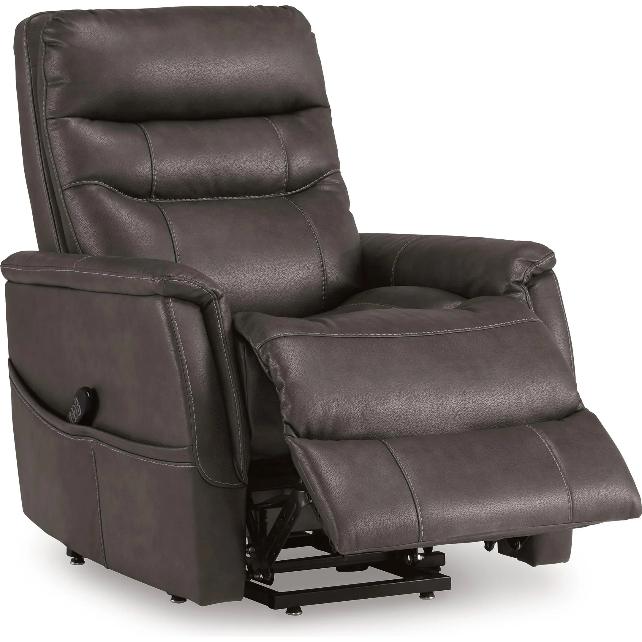 Signature Design by Ashley Strawbill 6390912 Power Lift Recliner - Image 2