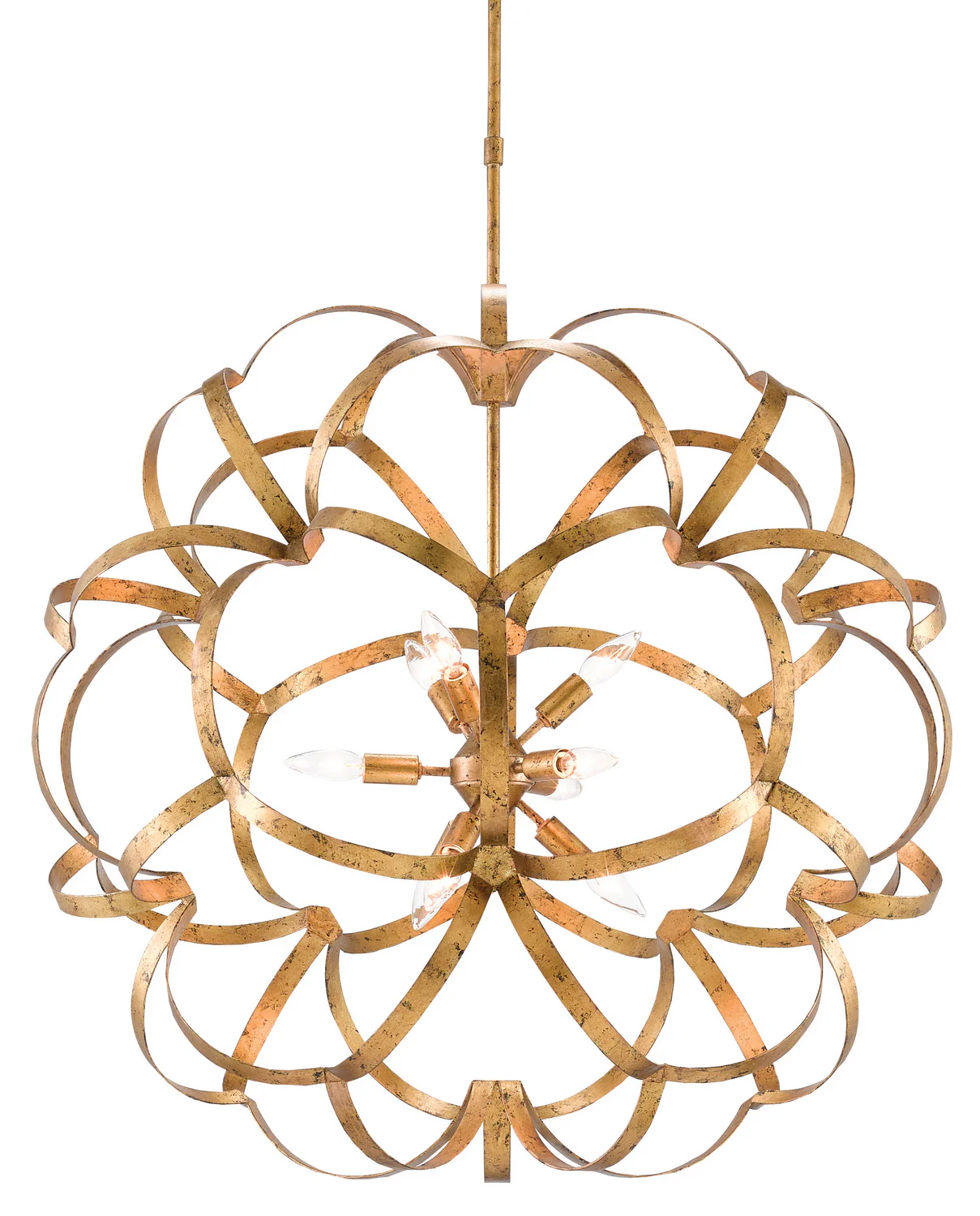 Sappho Gold Orb Chandelier - Image 2