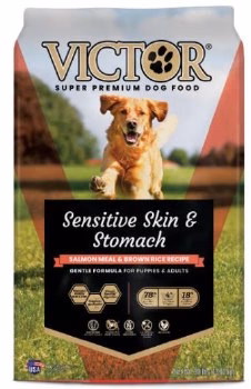 Victor Dog Food Sensitive Skin & Stomach Salmon & Brown Rice 30lb - Image 1