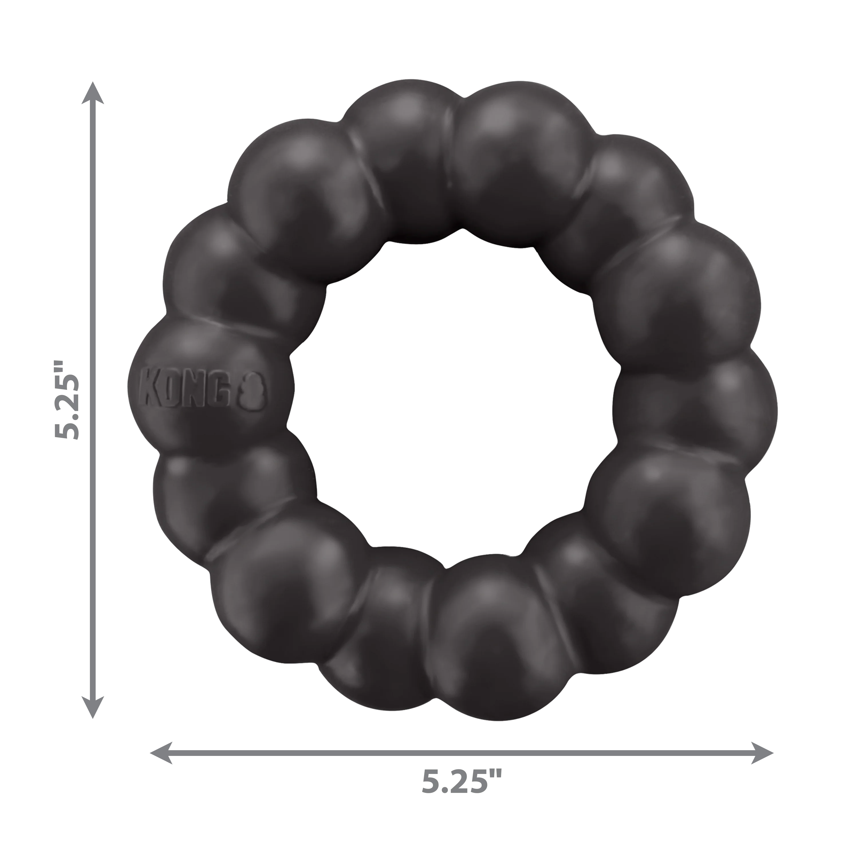 Kong Dog Toy KONG Extreme Ring eXtra Large Black - Image 1