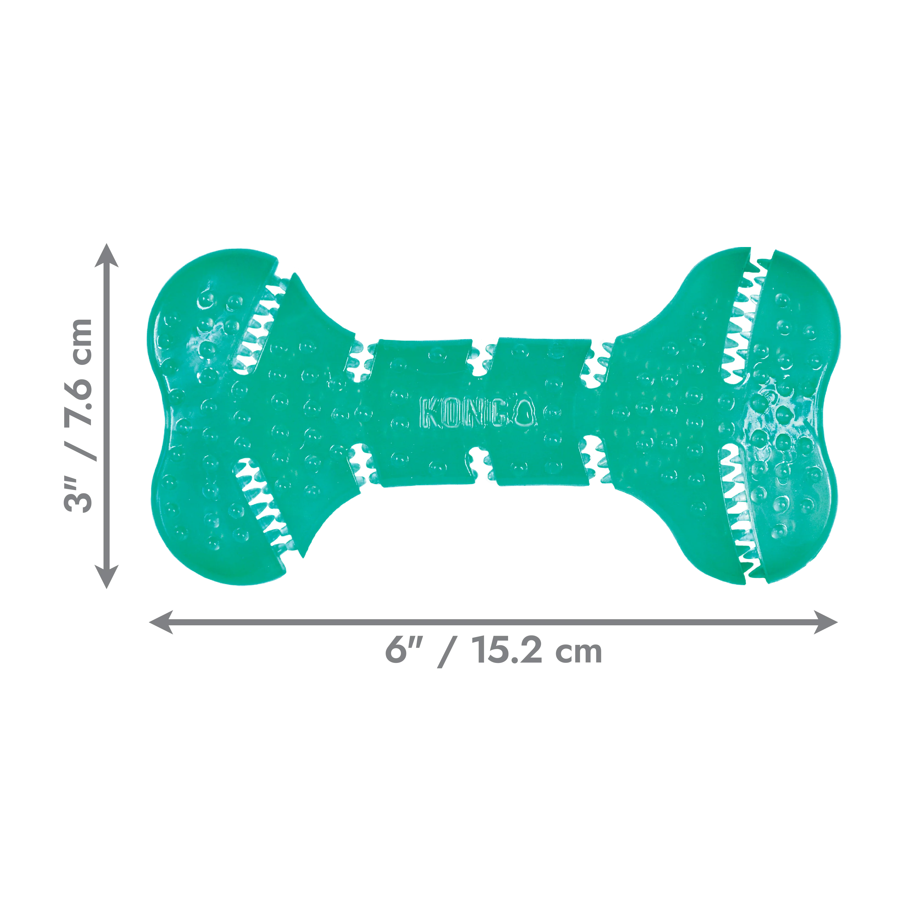 Kong Dog Squeezz Dental Bone Medium - Image 1