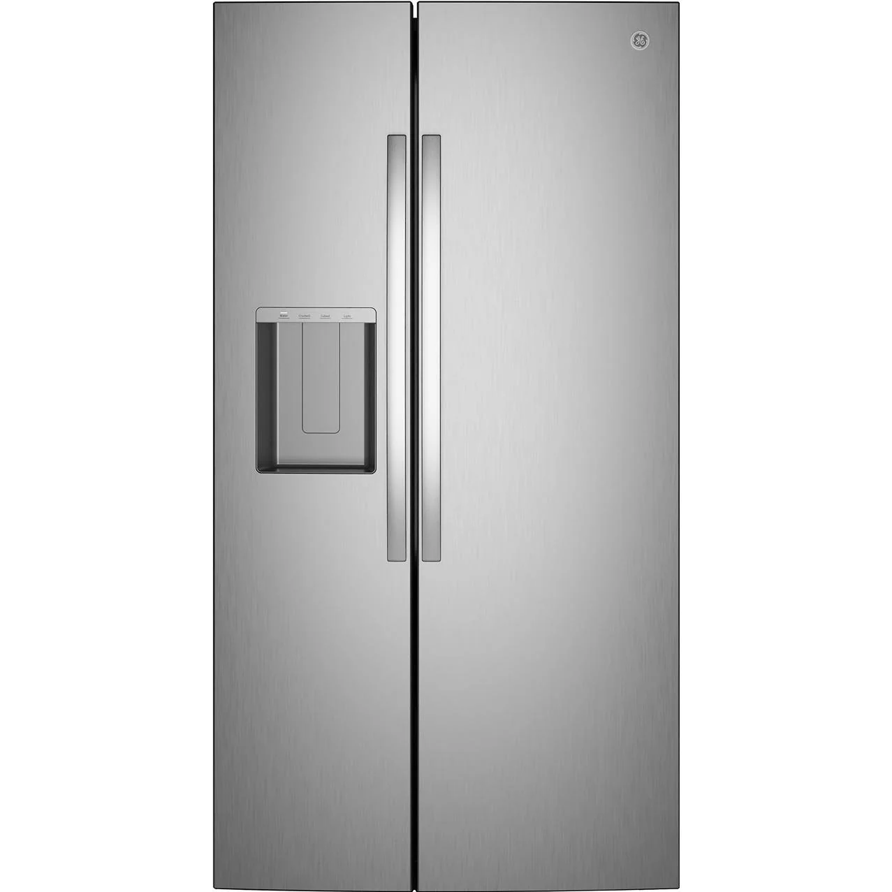 GE 27.9 cu. ft. Side-By-Side Refrigerator with Extra Tall Dispenser GSS28NYYFS - Image 1