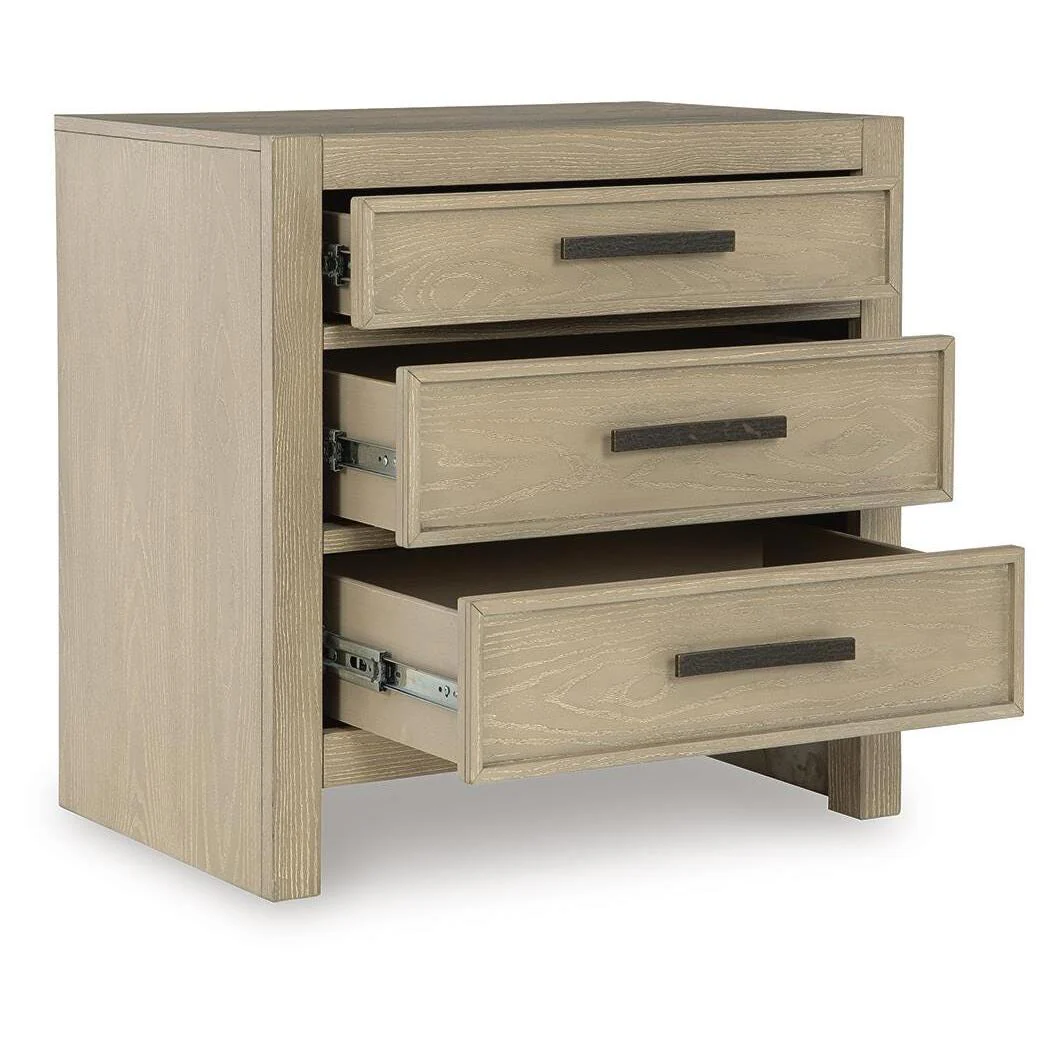 Signature Design by Ashley Calmoro B602-93 Three Drawer Night Stand - Image 3