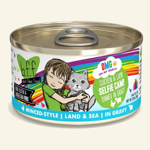 Weruva - B.F.F. Chicken & Lamb Selfie Cam! Wet Cat Food 2.8oz - Image 1