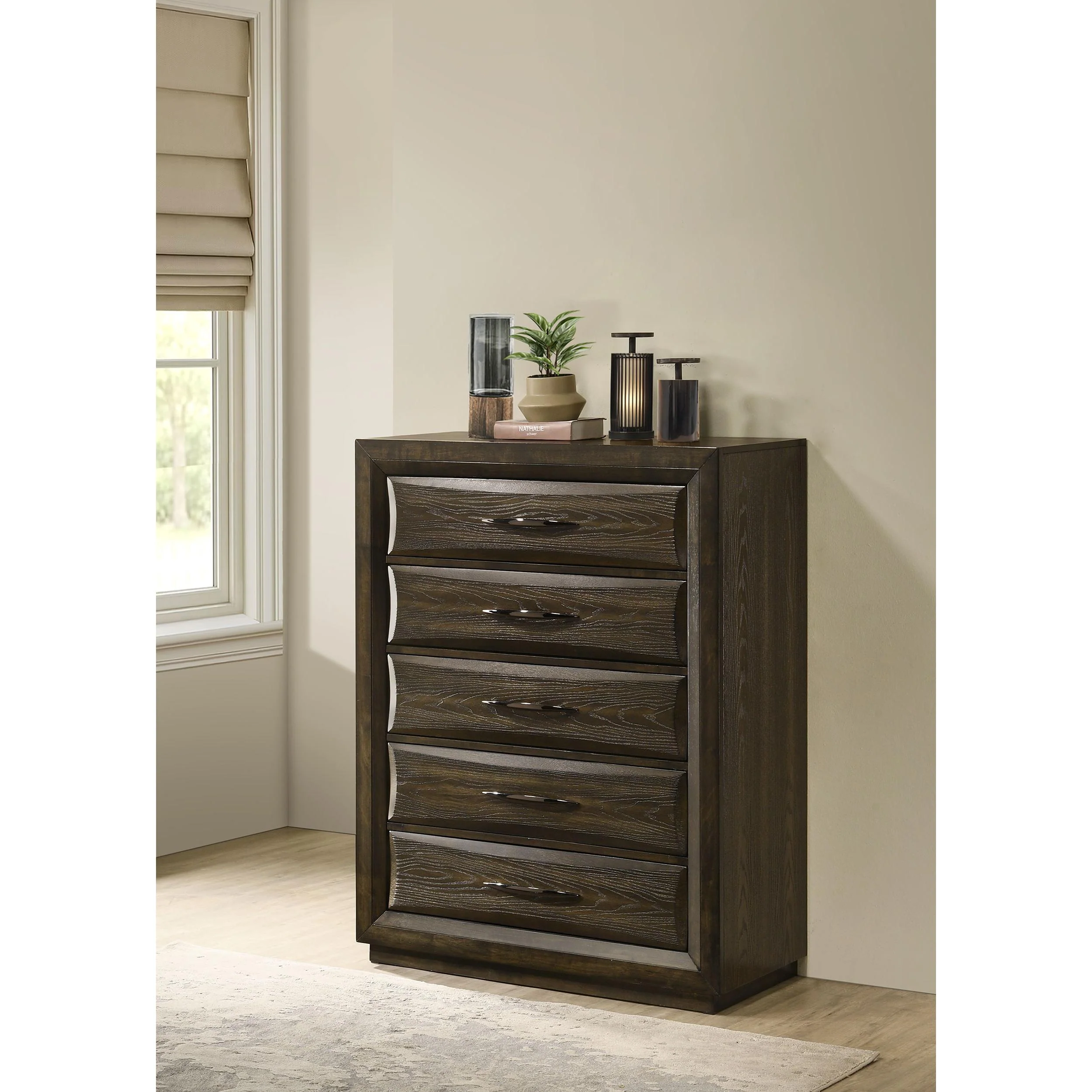Coaster Furniture Atlas 5-Drawer Chest 215975 - Image 2