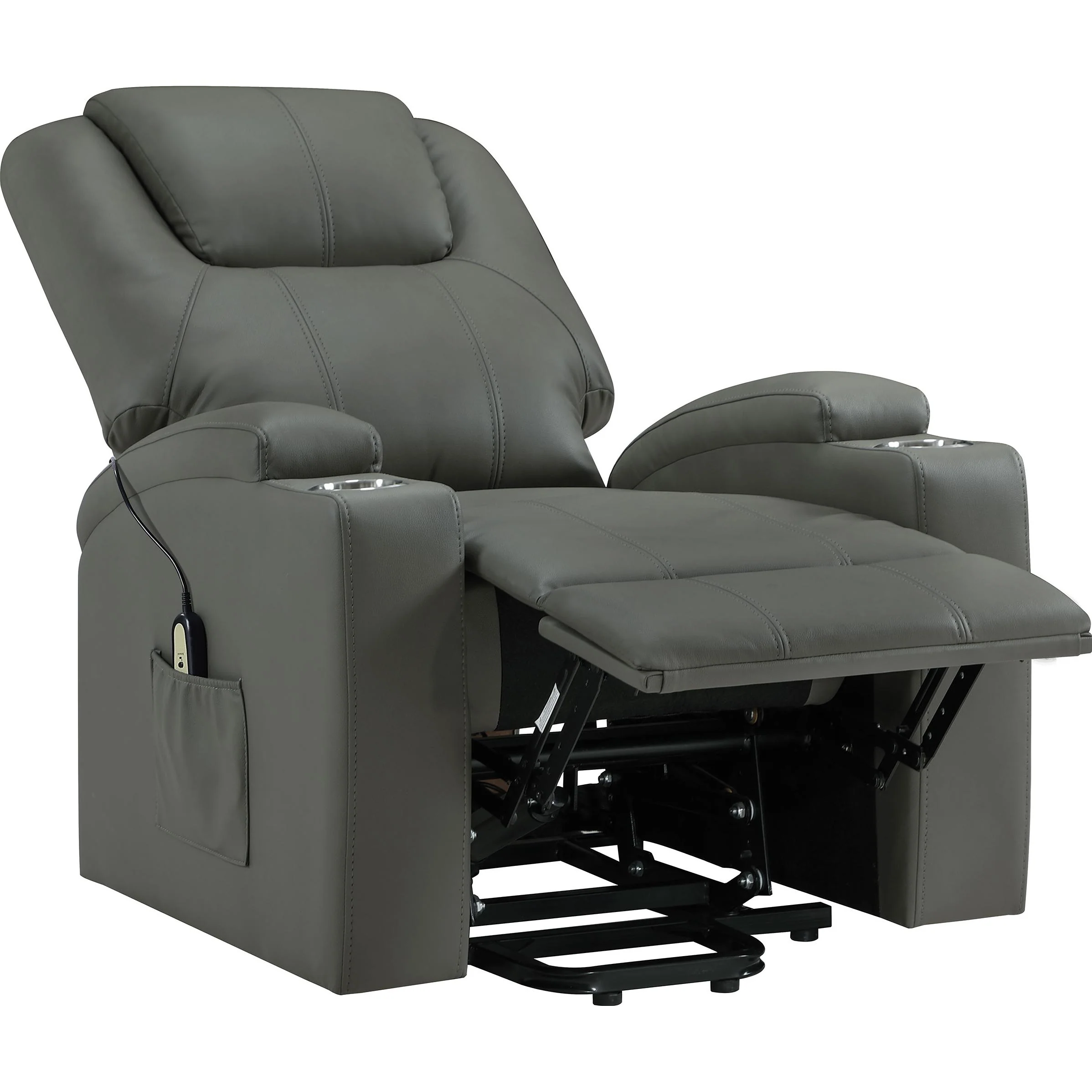 Coaster Furniture Armstrong Leather Look Lift Chair 609478P - Image 3