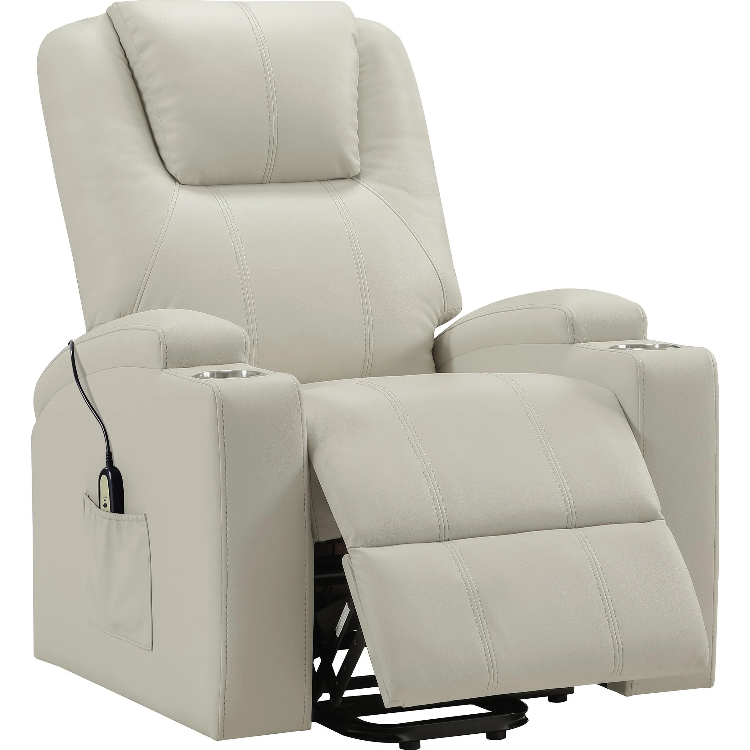 Coaster Furniture Armstrong Leather Look Lift Chair 609477P - Image 2
