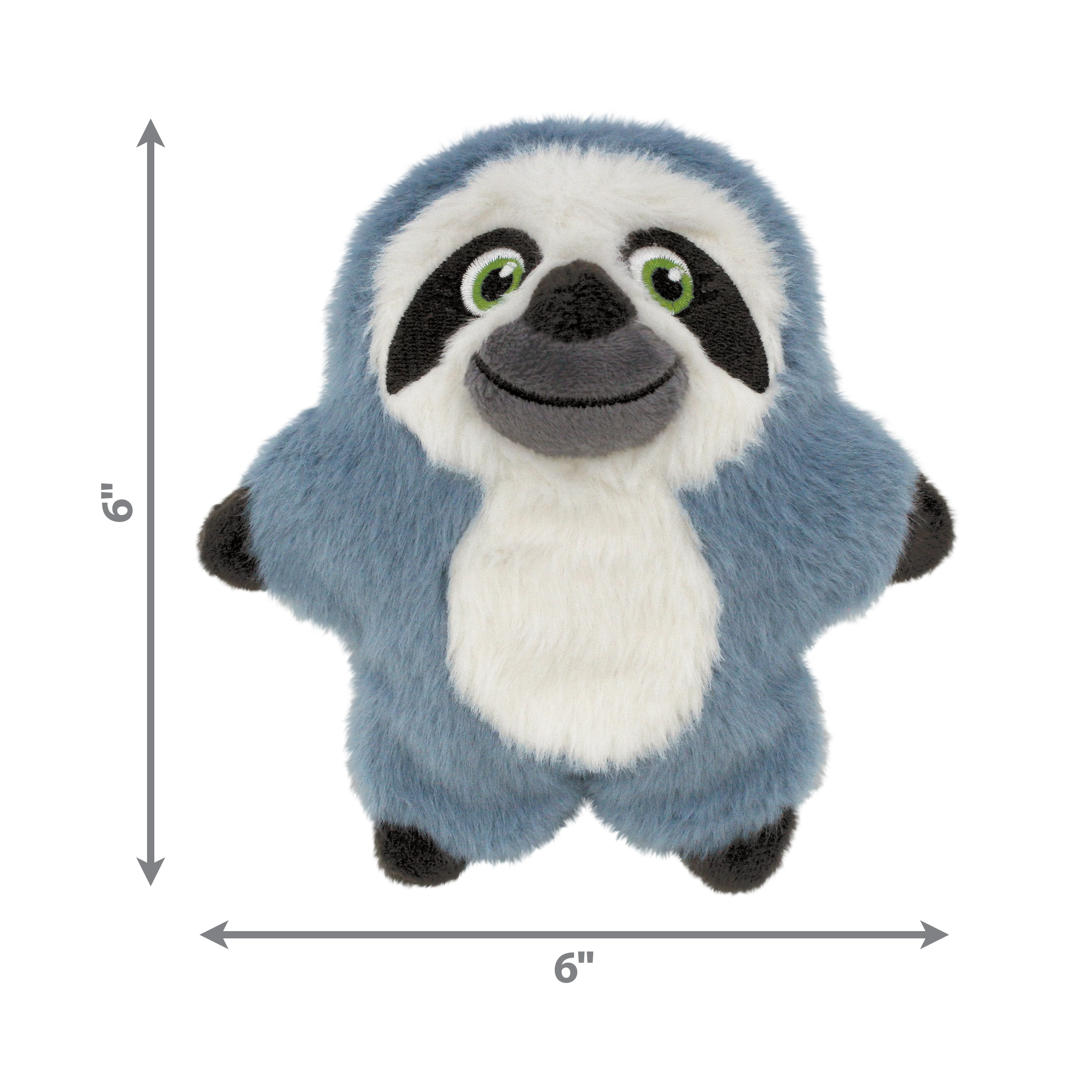 Kong Dog Toy Snuzzles Kiddos Sloth Small - Image 1