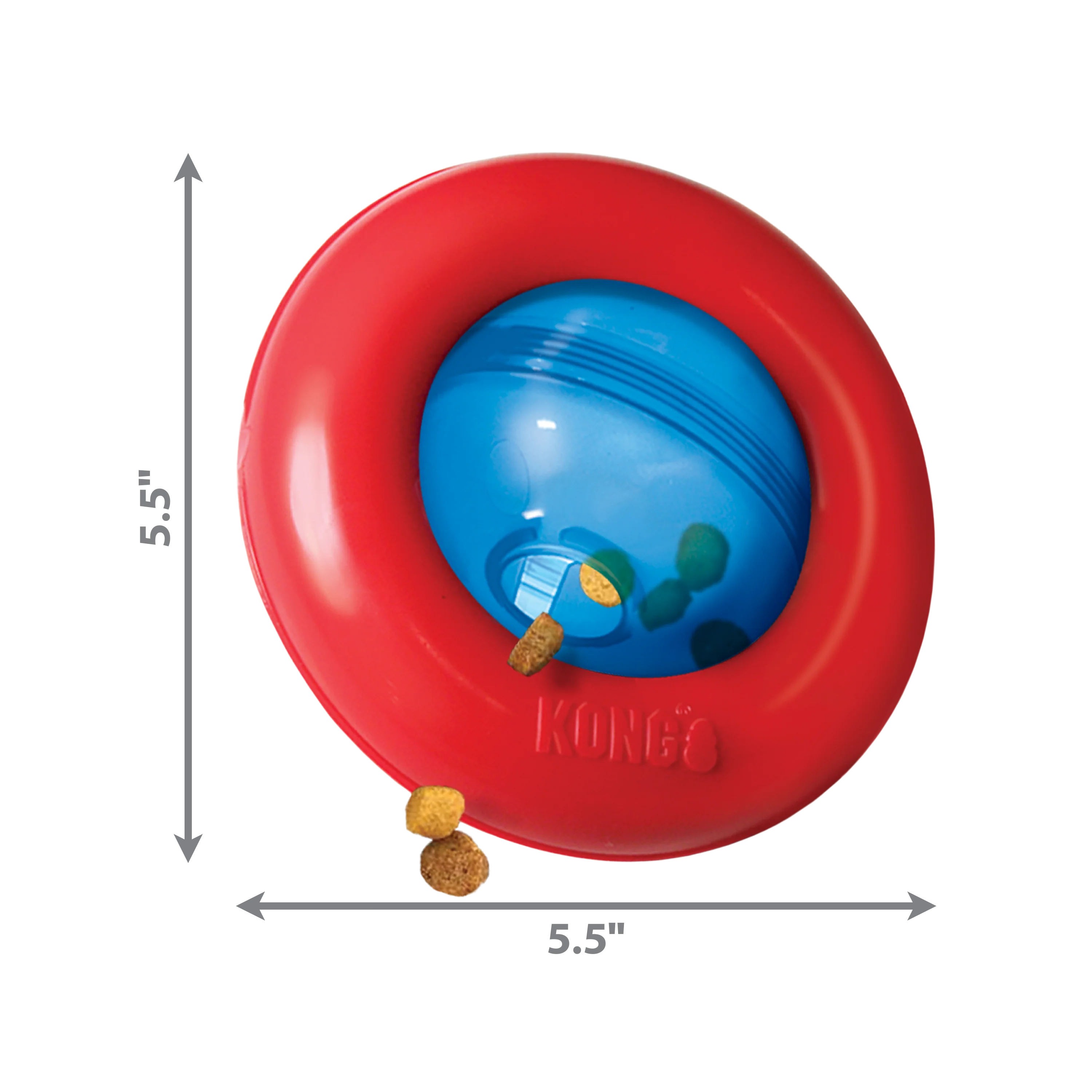 Kong Dog Toy Gyro Large Treat Dispenser - Image 1