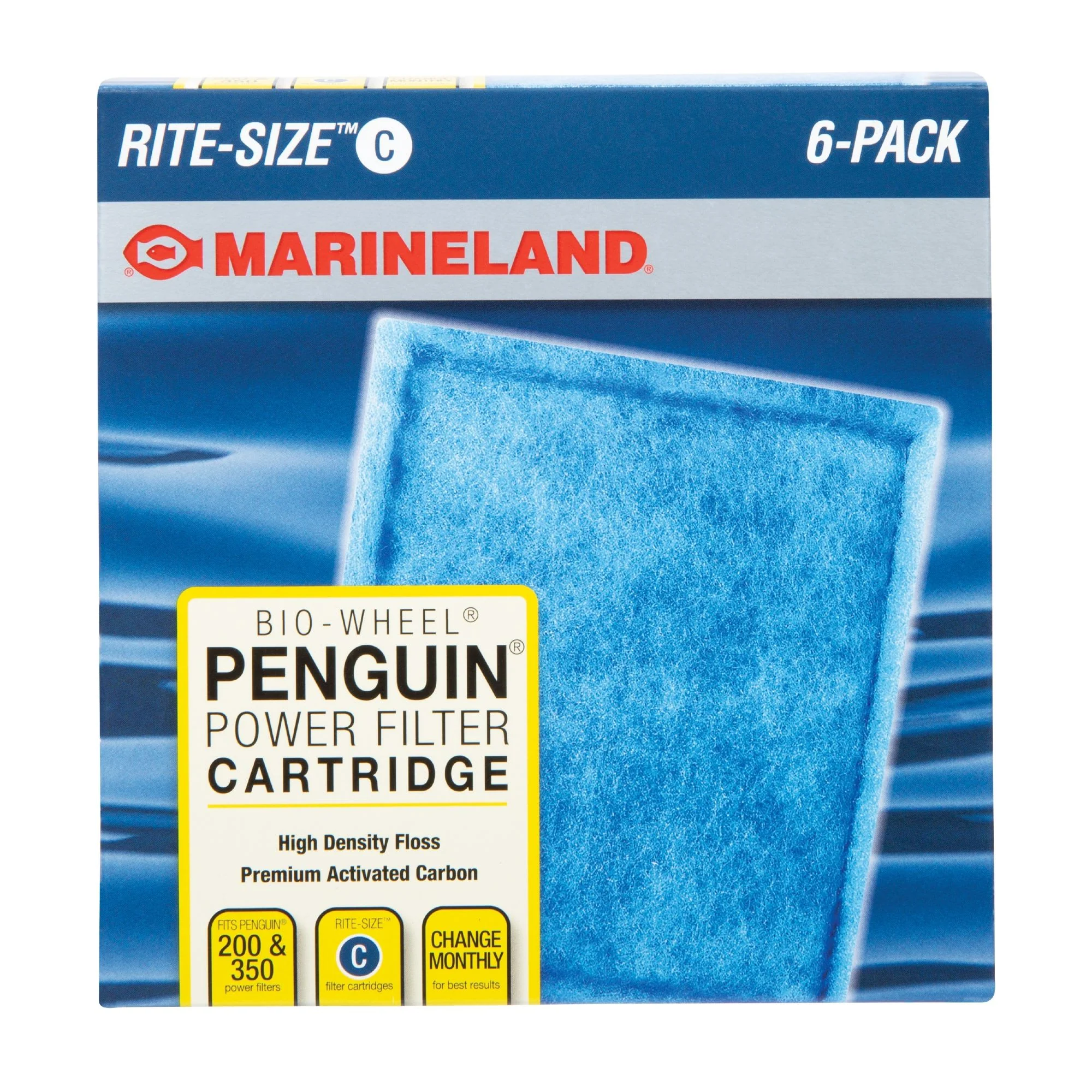 Marineland Penguin Bio-Wheel Power Filter Cartridges Size B 3pk - Image 1