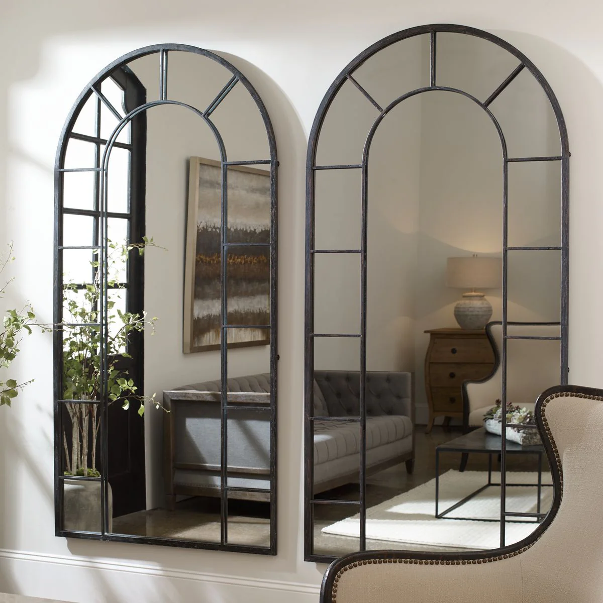 Chloe Arched Mirror - Image 3