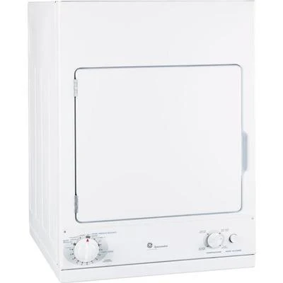 GE 3.6 cu. ft. Electric Dryer DSKS433EBWW