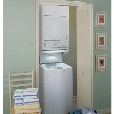 GE 3.6 cu. ft. Electric Dryer DSKS433EBWW - Image 2