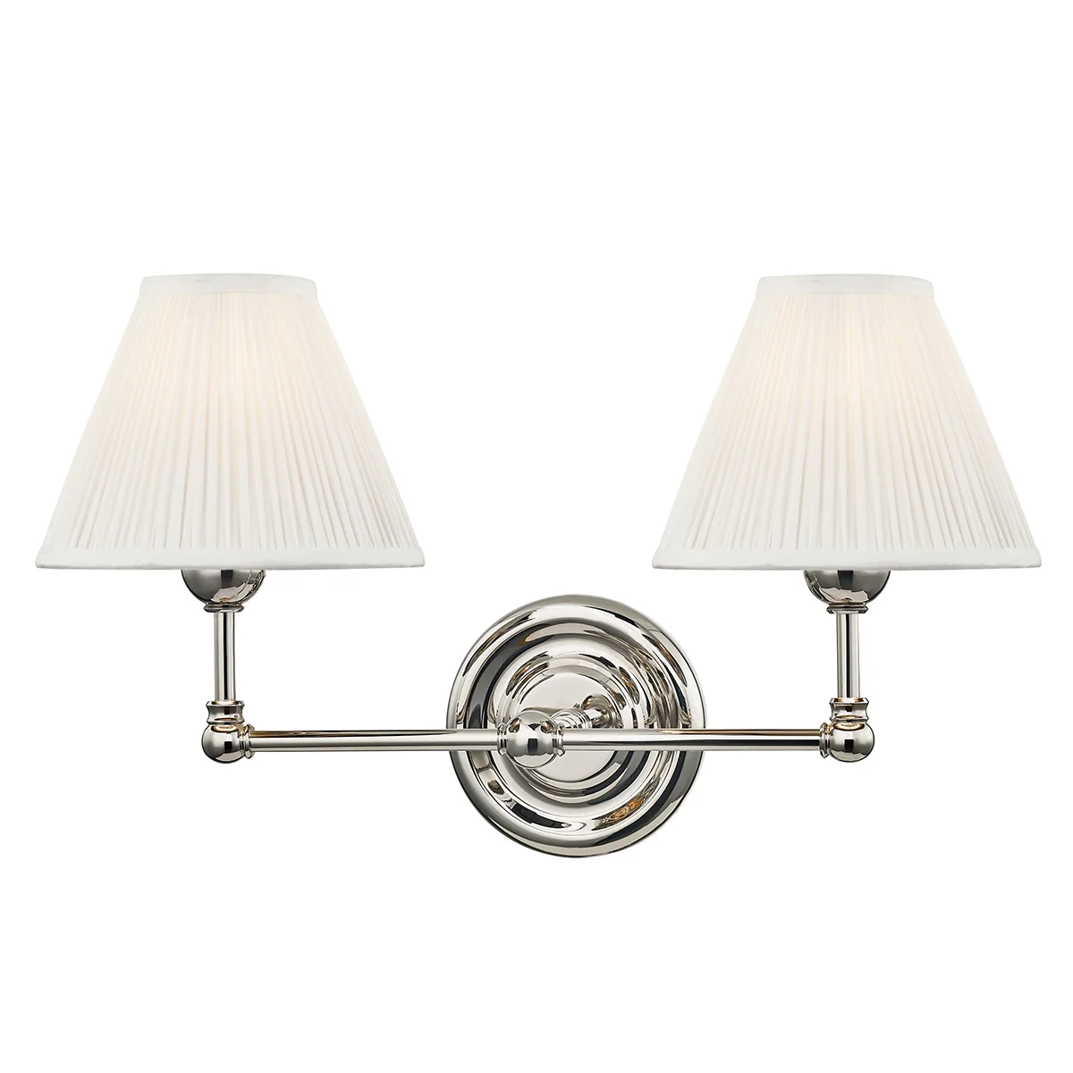 Classic No.1 Two Light Wall Sconce - Image 1