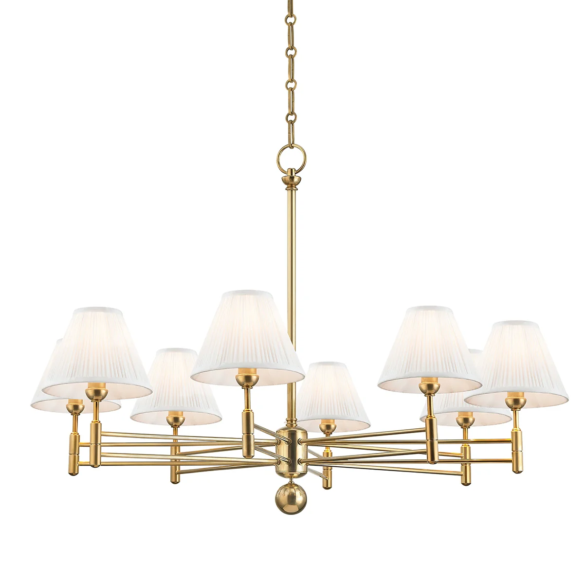 Classic No.1 Eight Light Chandelier - Image 1