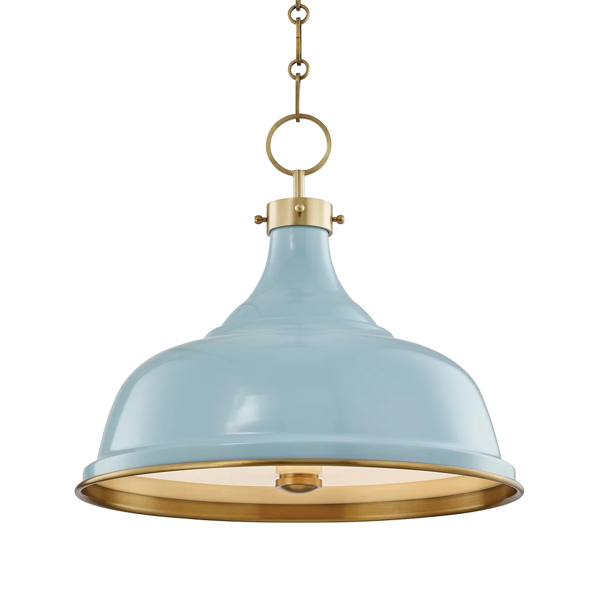 Painted No.1 Three Light Pendant - Image 1