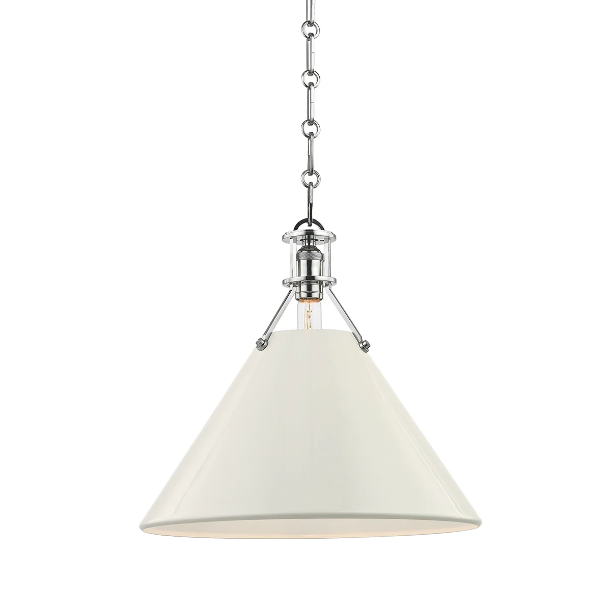 Painted No.2 One Light Pendant - Image 1