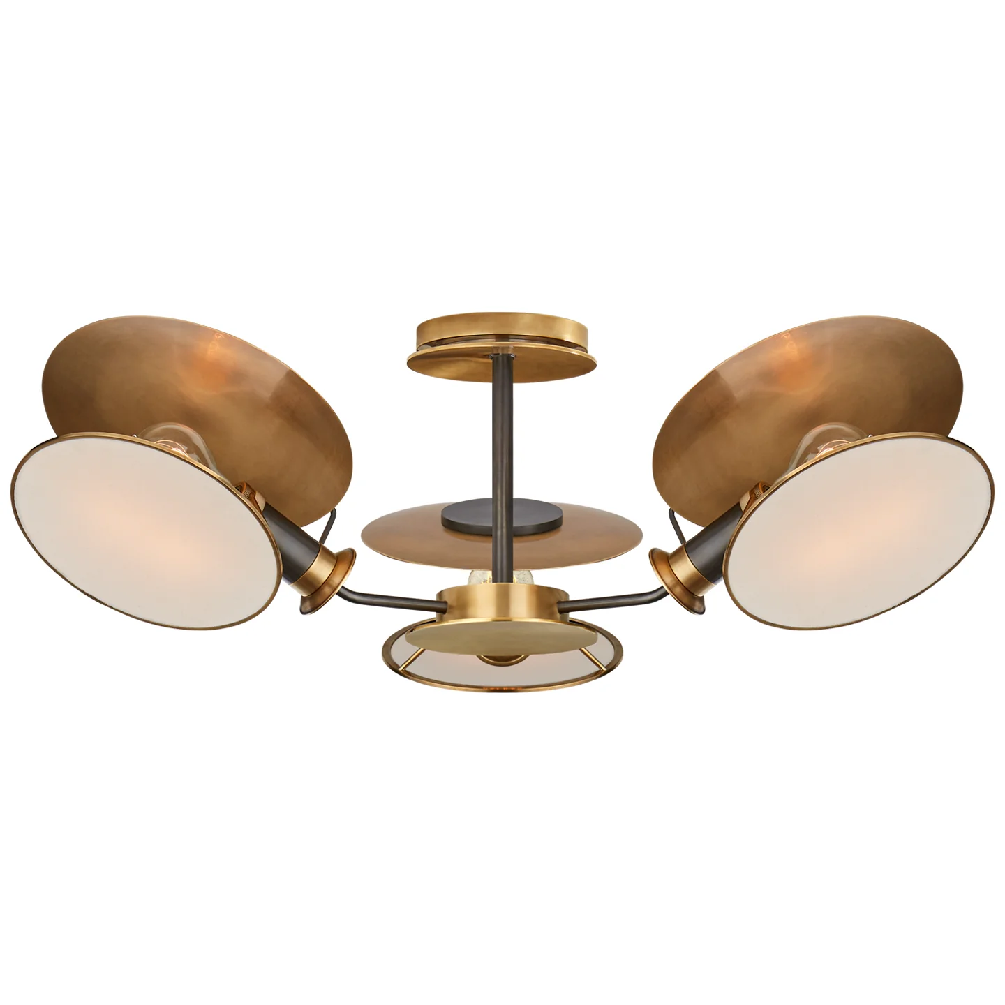 Osiris Three Light Semi-Flush Mount - Image 2