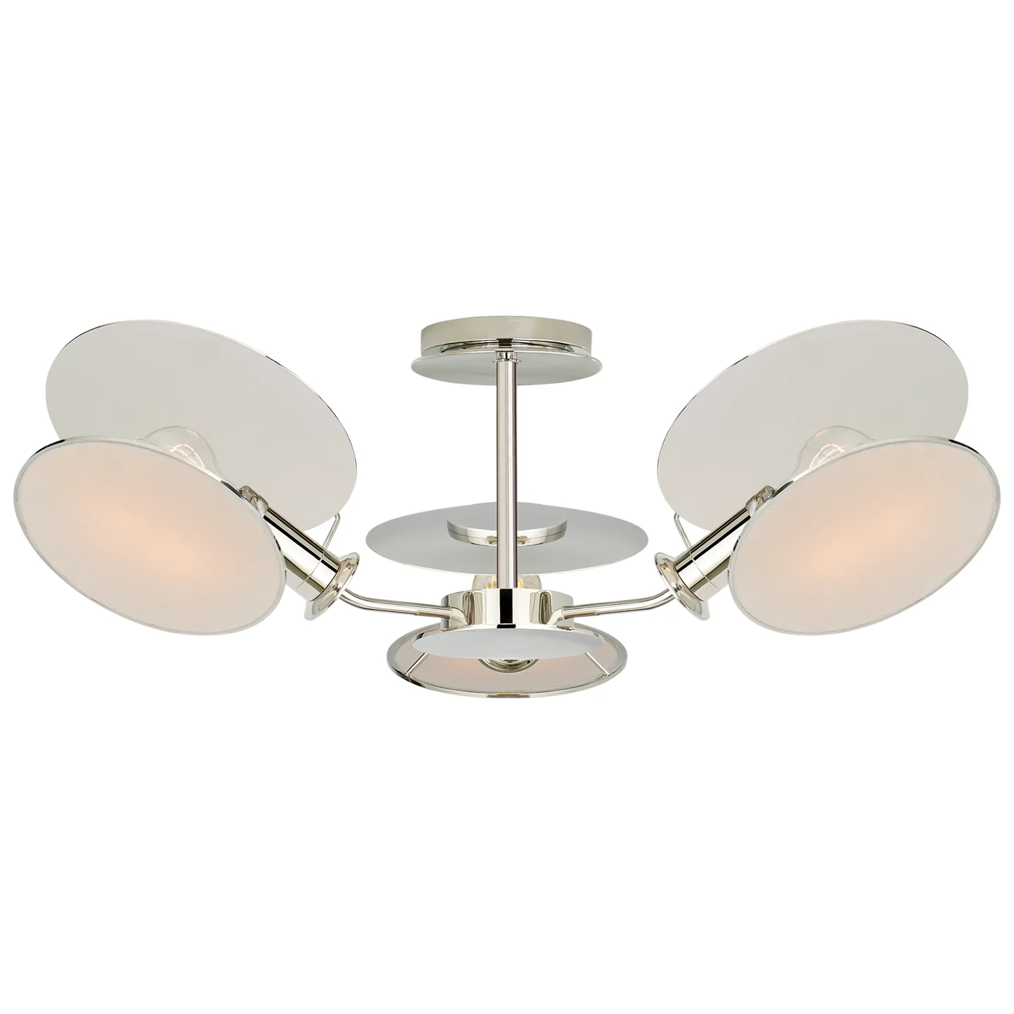 Osiris Three Light Semi-Flush Mount - Image 3