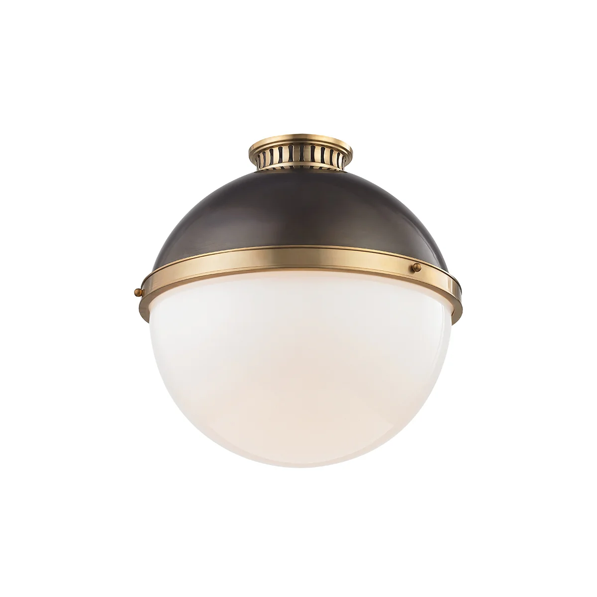 Latham One Light Flush Mount - Image 1