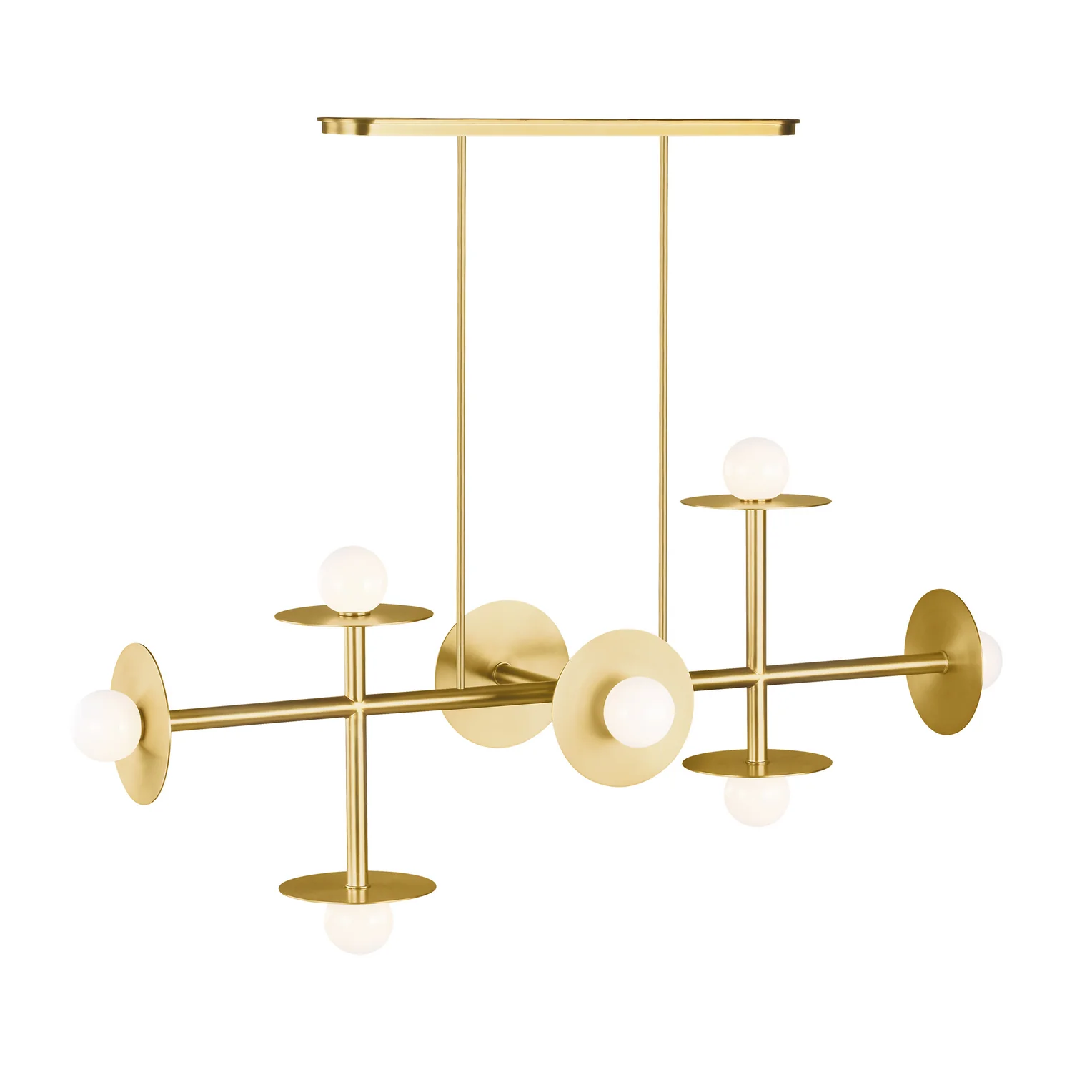 Nodes Eight Light Linear Chandelier - Image 3