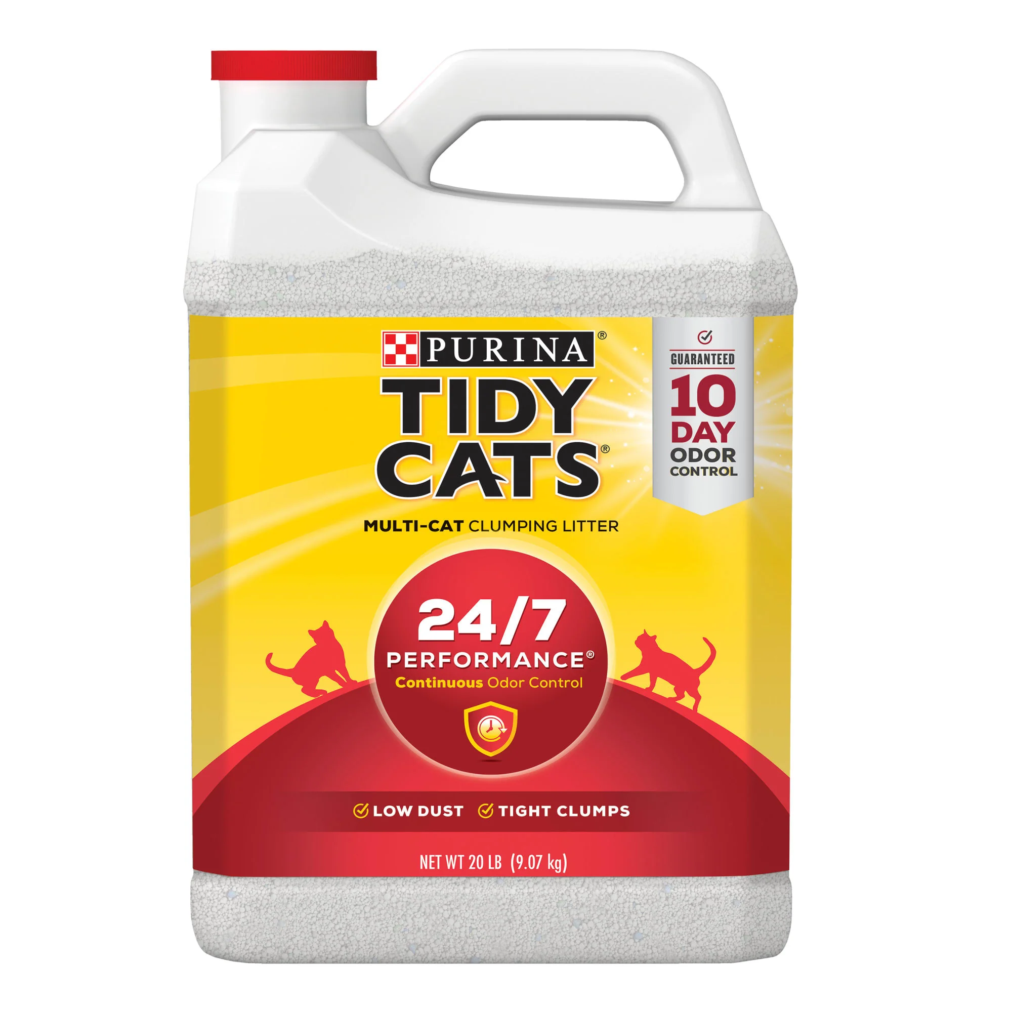 Purina Tidy Cats Clumping Cat Litter Performance Multi Cat Litter  20 lb. Jug - Image 1