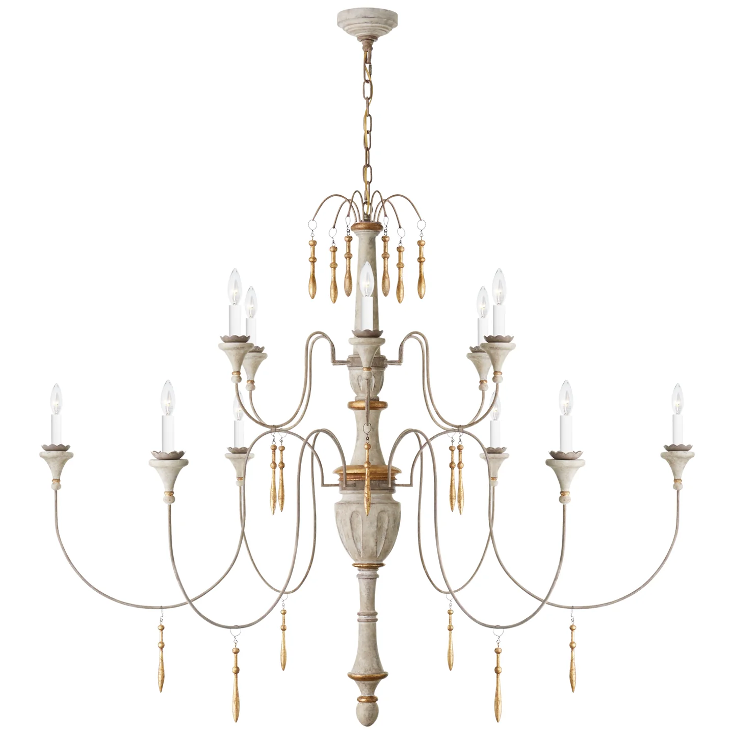 Fortuna 12 Light Chandelier - Image 1