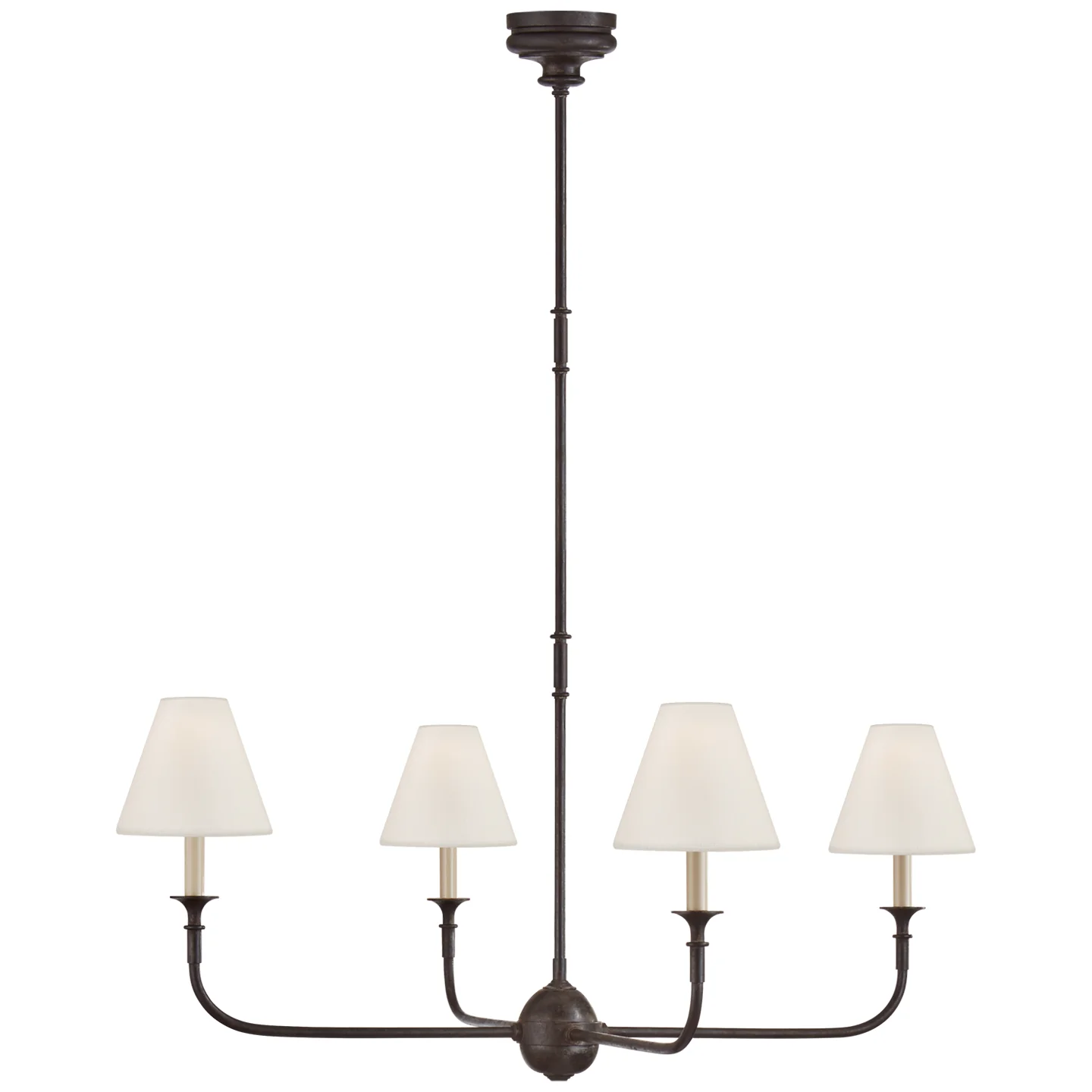 Piaf Four Light Chandelier - Image 2
