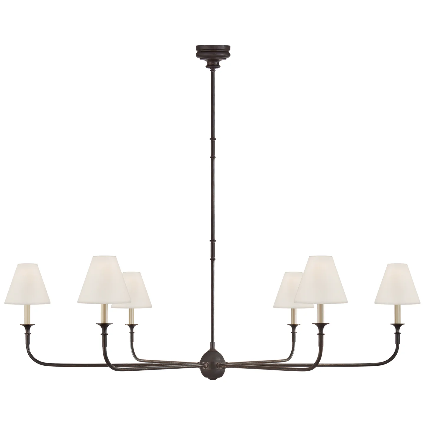 Piaf Six Light Chandelier - Image 2