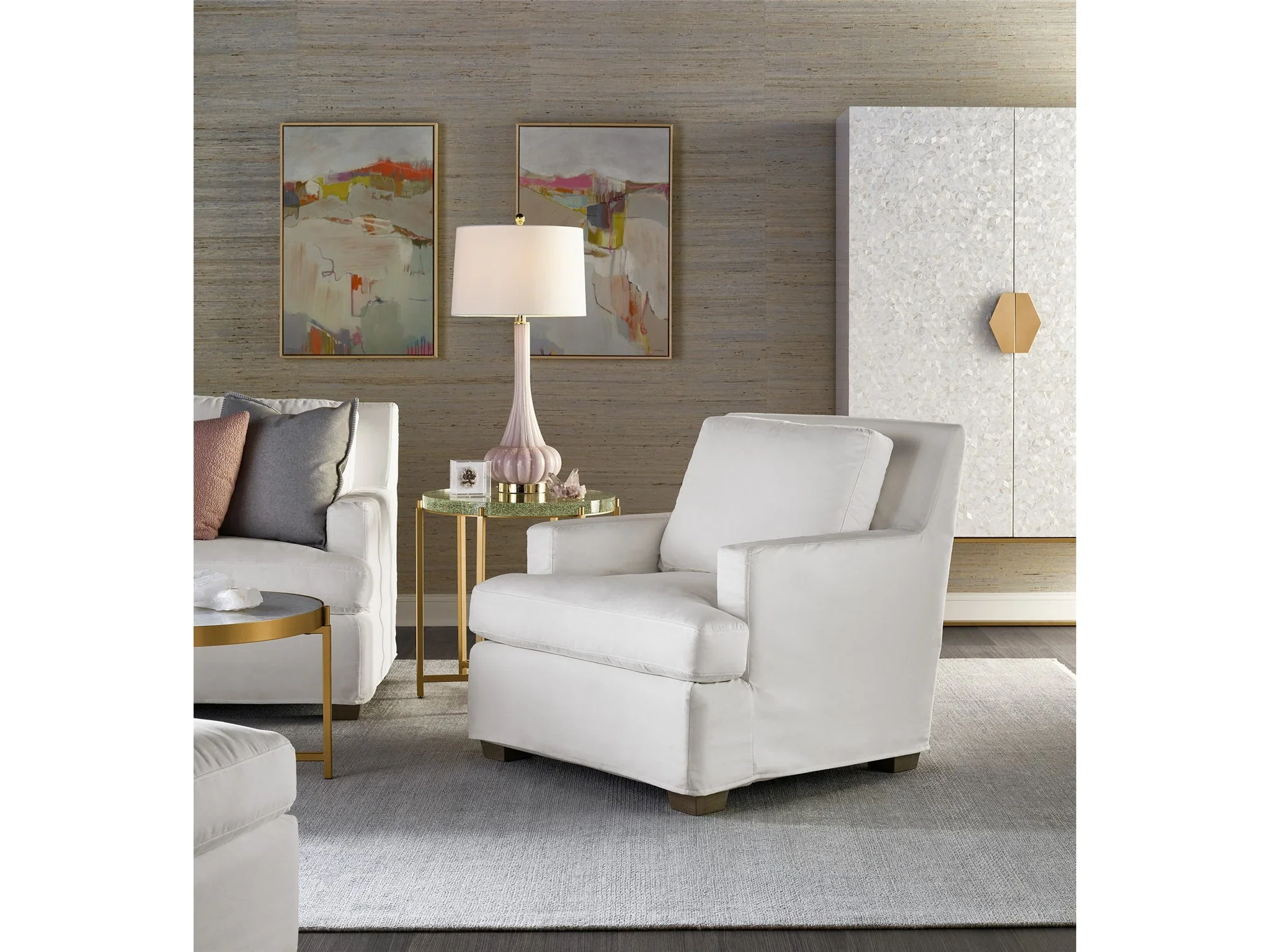 Serena Slipcover Chair - Image 3