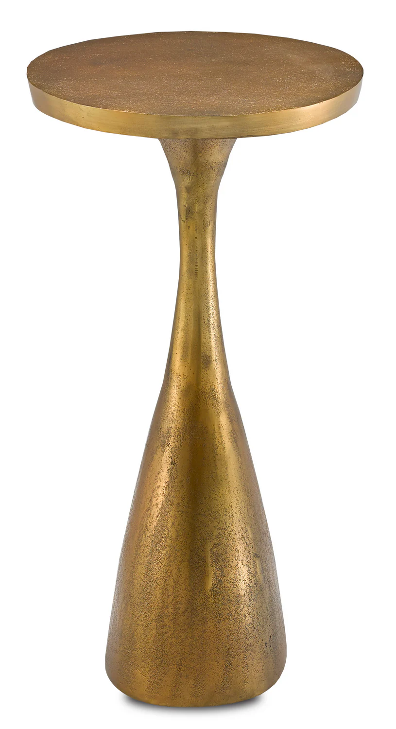Zinnie Brass Accent Table - Image 2