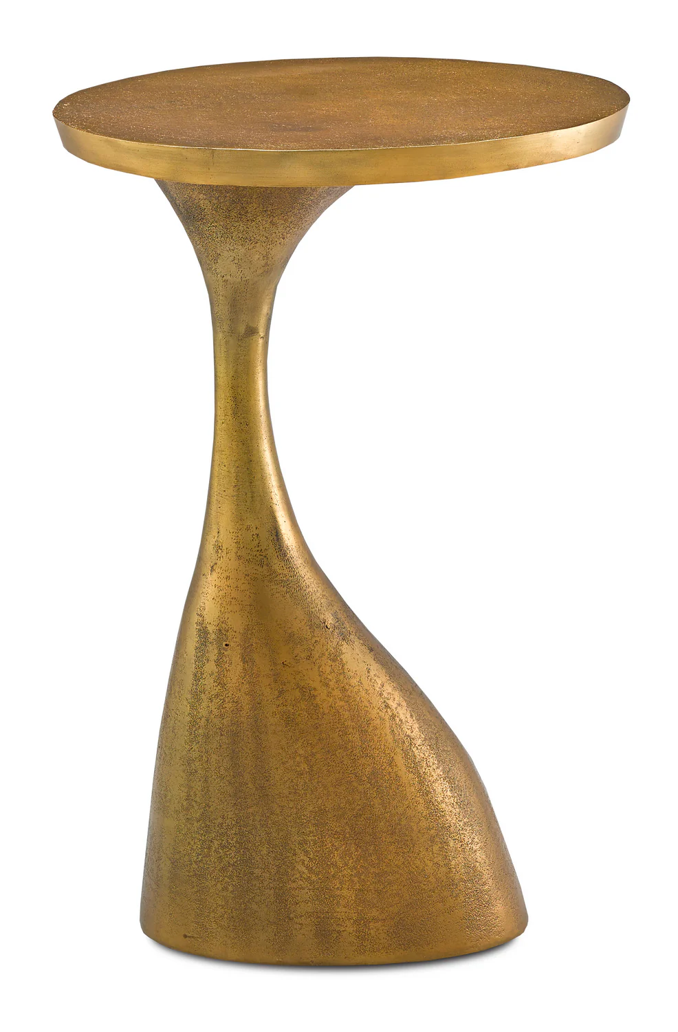 Zinnie Brass Accent Table - Image 3